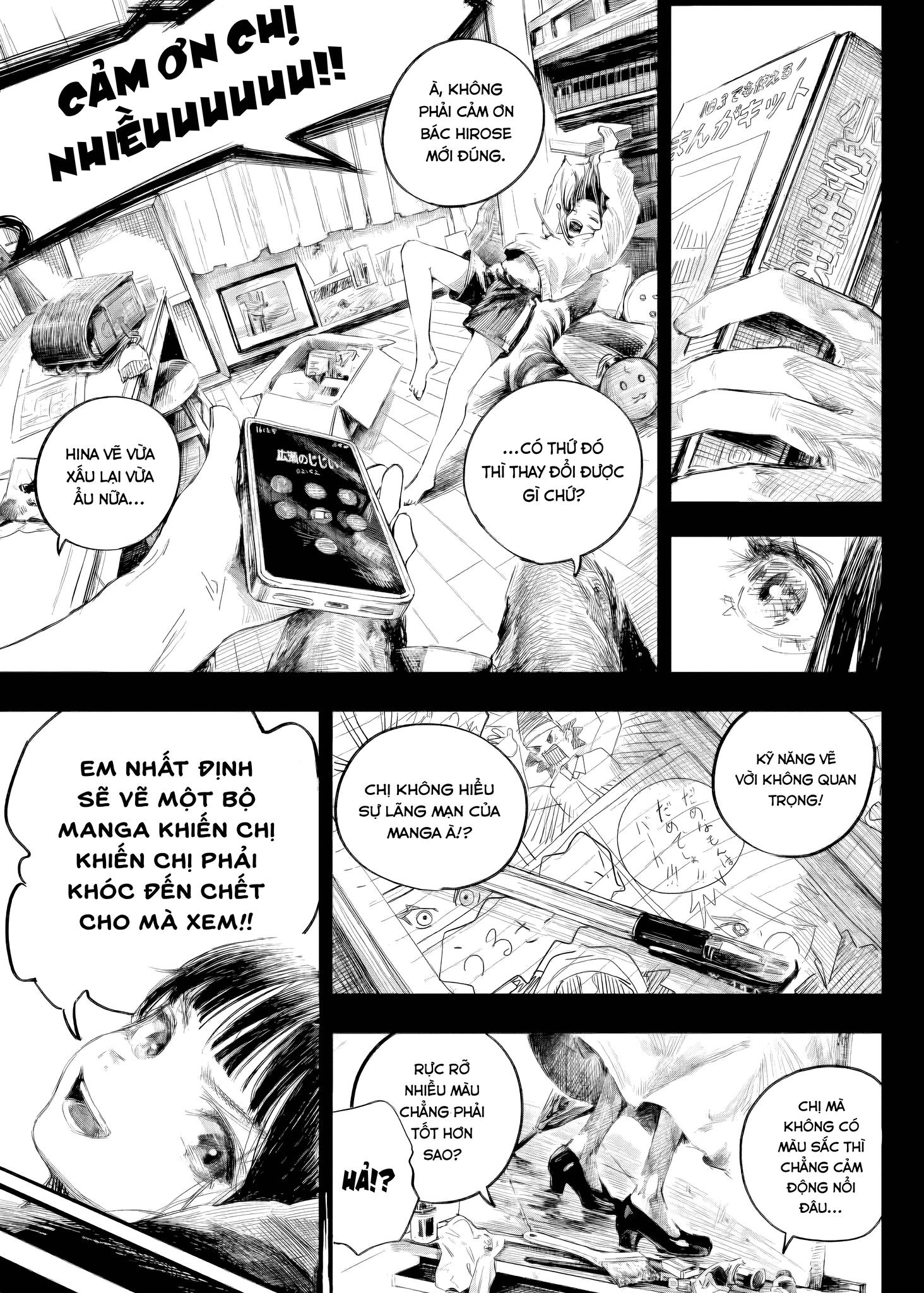 Monokuro no Sekai kara, Ai wo Komete. Oneshot 第12页
