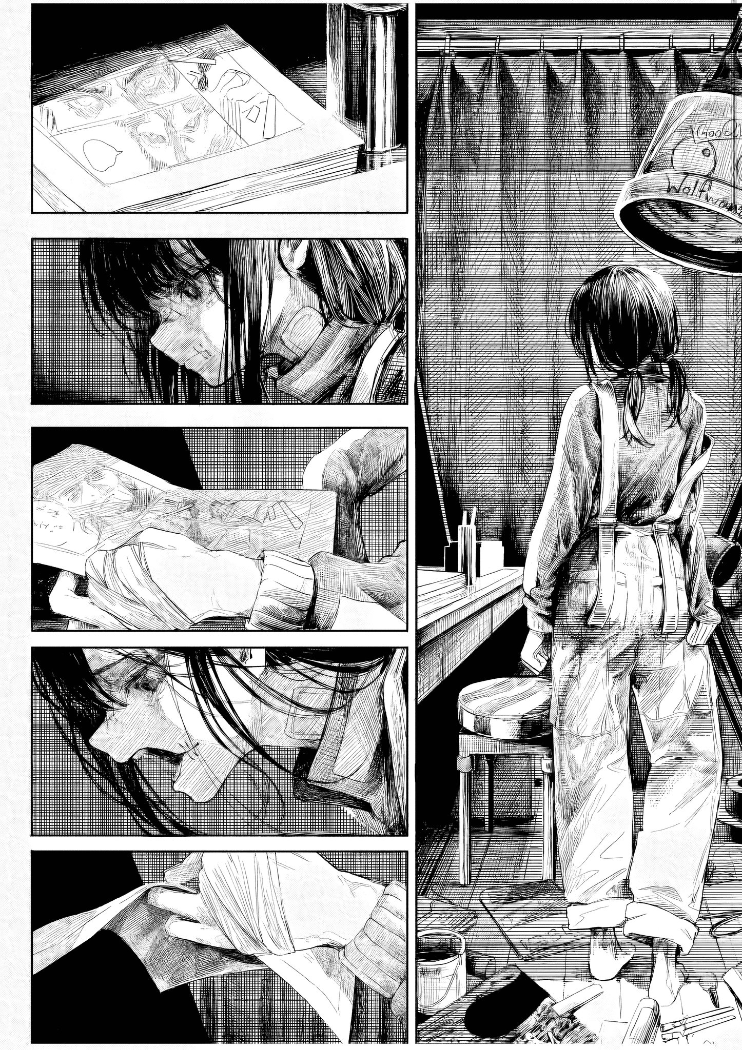 Monokuro no Sekai kara, Ai wo Komete. Oneshot 第15页