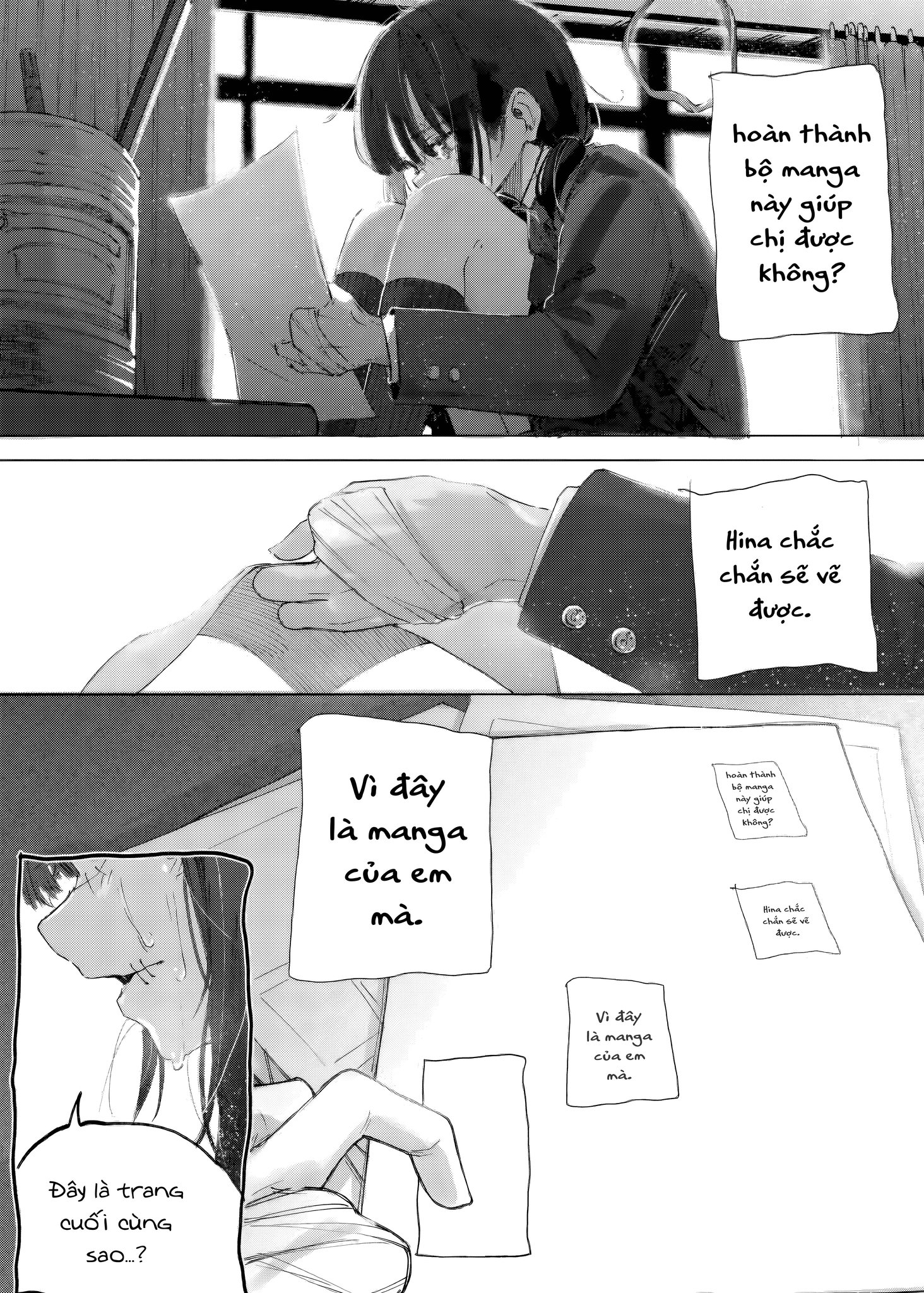 Monokuro no Sekai kara, Ai wo Komete. Oneshot 第44页