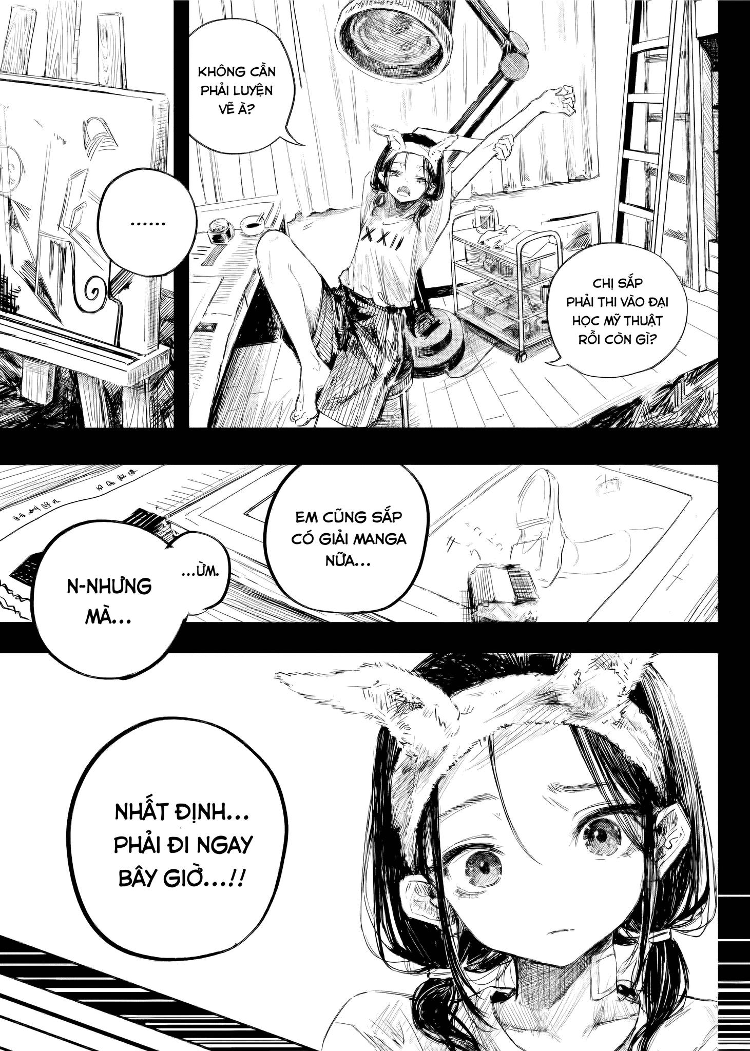 Monokuro no Sekai kara, Ai wo Komete. 第6页
