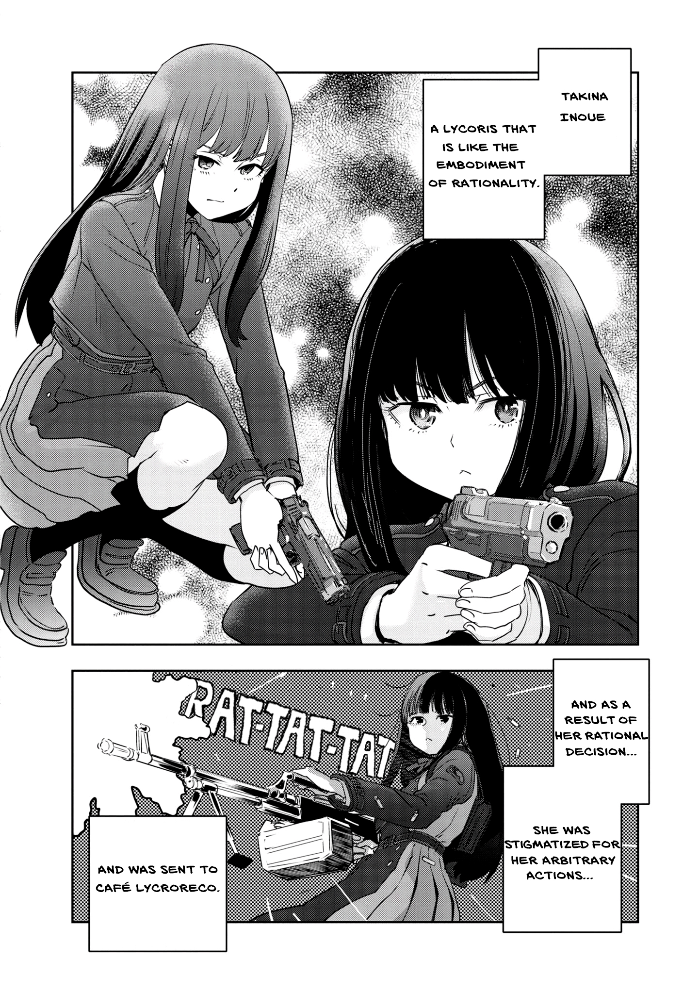 Lycoris Recoil Koushiki Comic Anthology: React Commander Kusunoki’s Planter 第12页