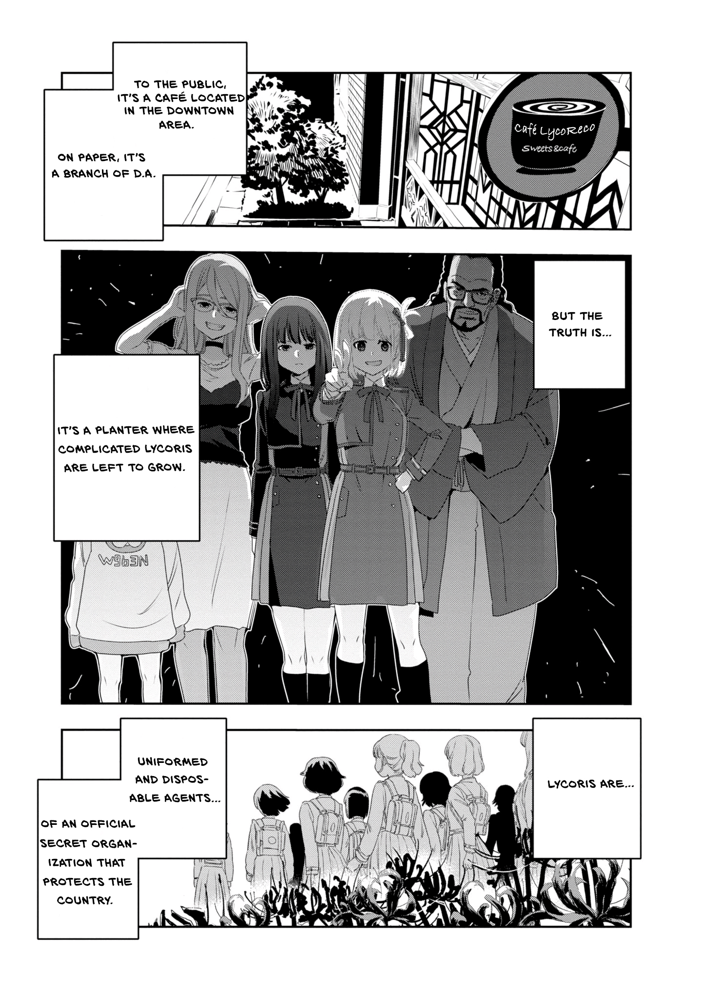 Lycoris Recoil Koushiki Comic Anthology: React Commander Kusunoki’s Planter 第9页