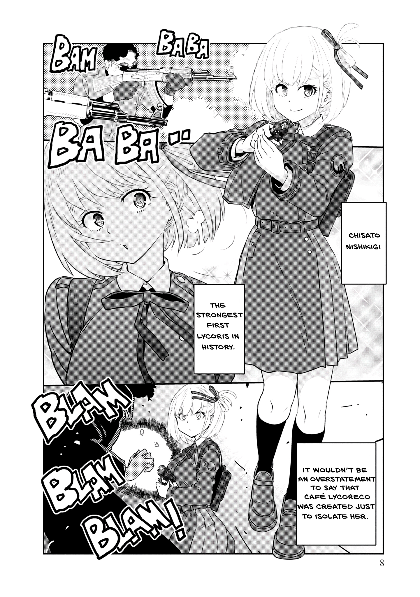 Lycoris Recoil Koushiki Comic Anthology: React Commander Kusunoki’s Planter 第10页