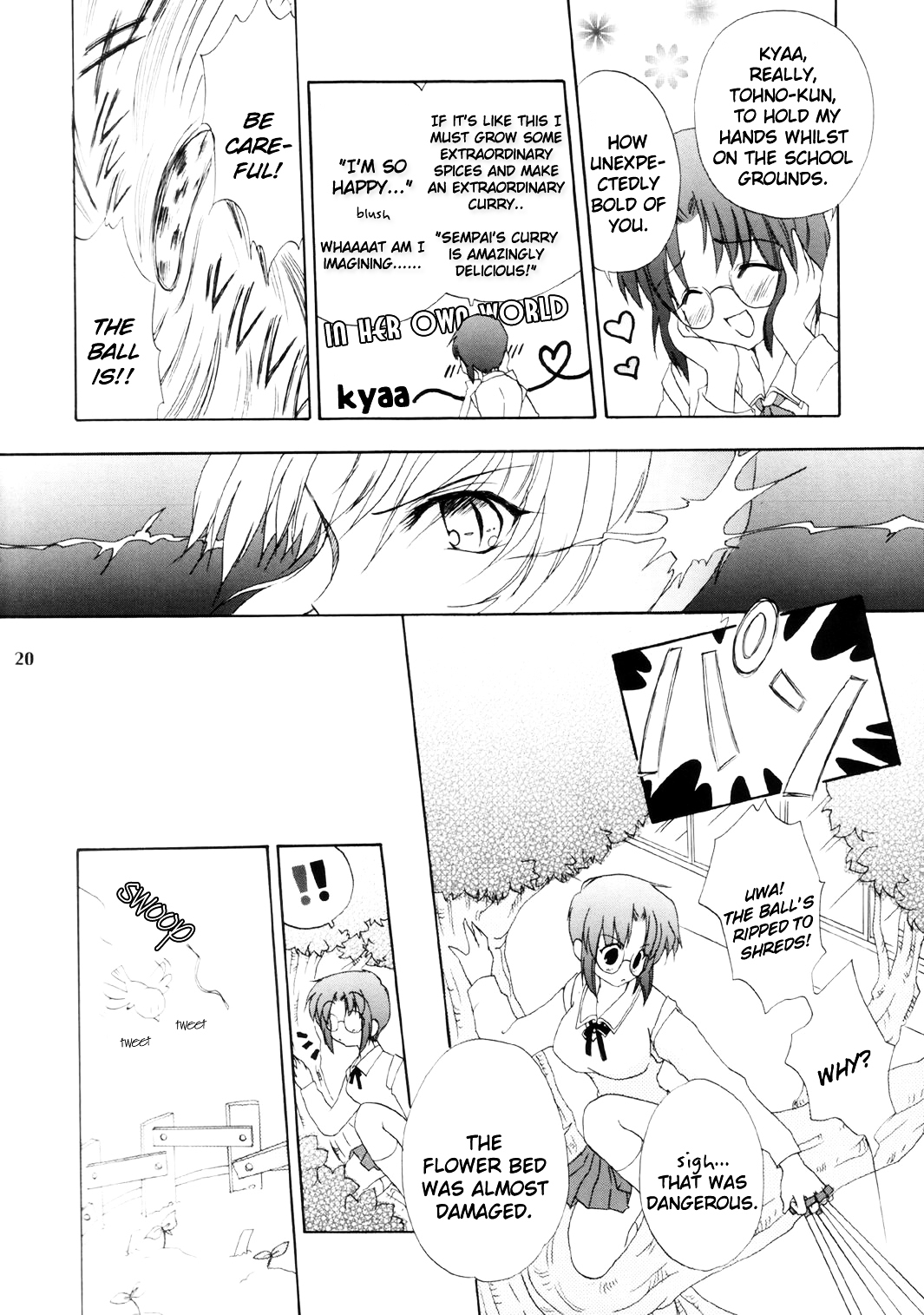 Tsukihime - Angel Night (Doujinshi) Angel of the flower bed 第4页