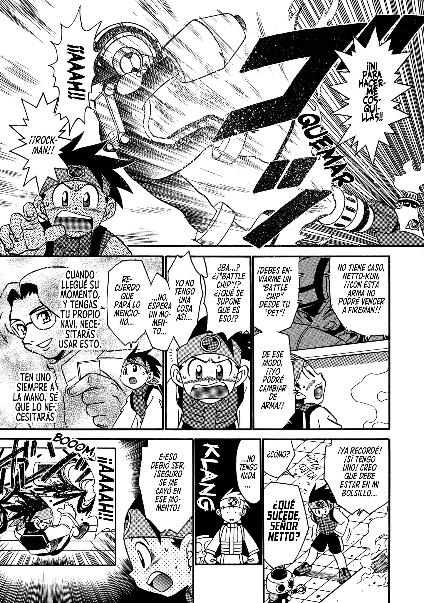 Battle Story Mega Man Battle Network Vol. 1 Ch. 2 第4页
