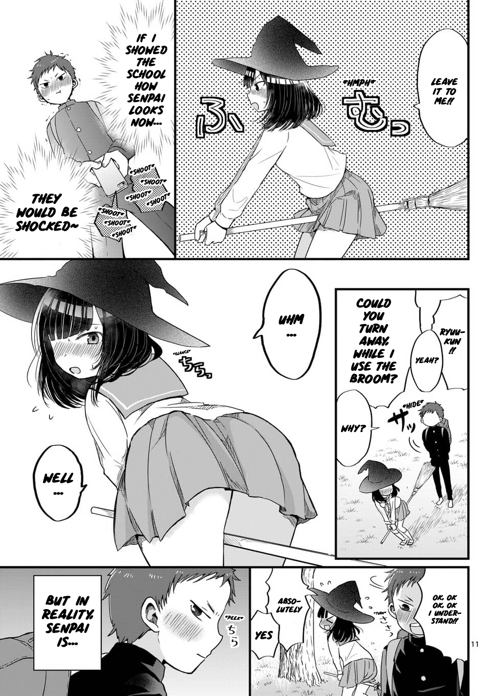 Oredake ni Kamatte Maka-senpai Flying broom 第11页