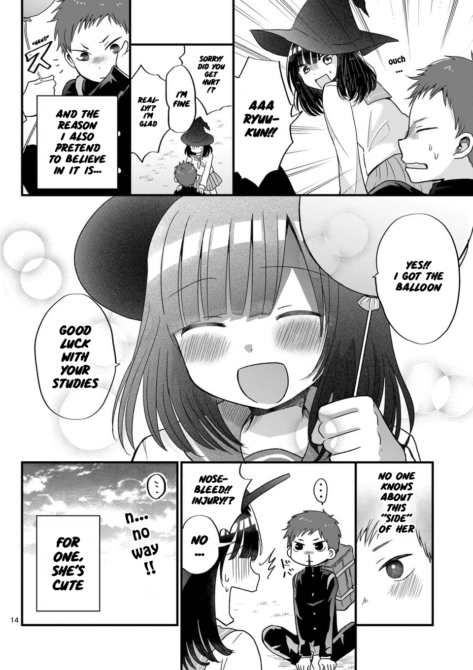 Oredake ni Kamatte Maka-senpai Flying broom 第14页