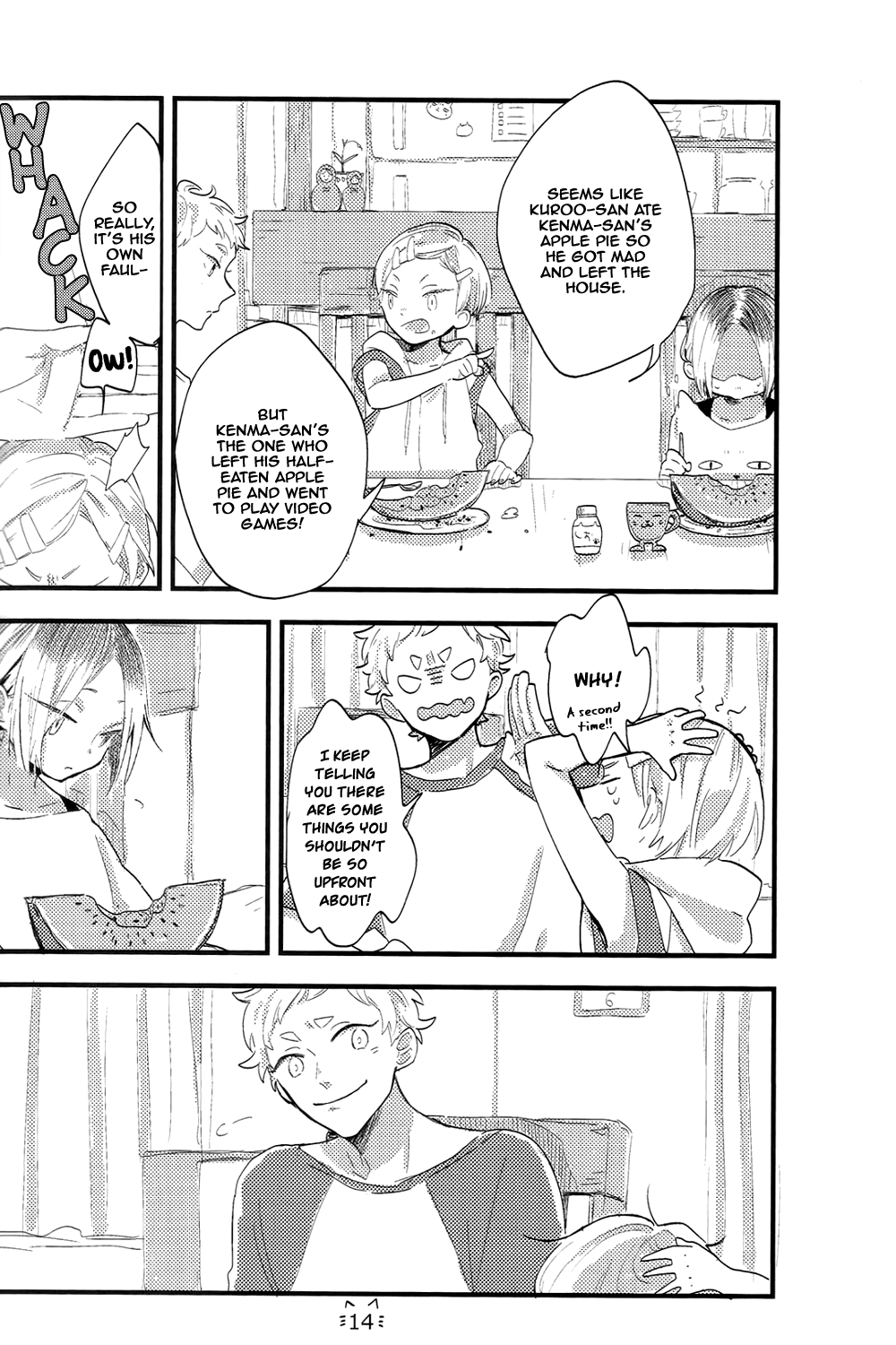 Haikyu!! - Apple pie tabeyo (Doujinshi) Oneshot 第15页