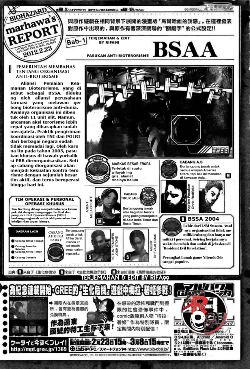 Resident Evil: The Marhawa Desire Teror Sekolah 第8页