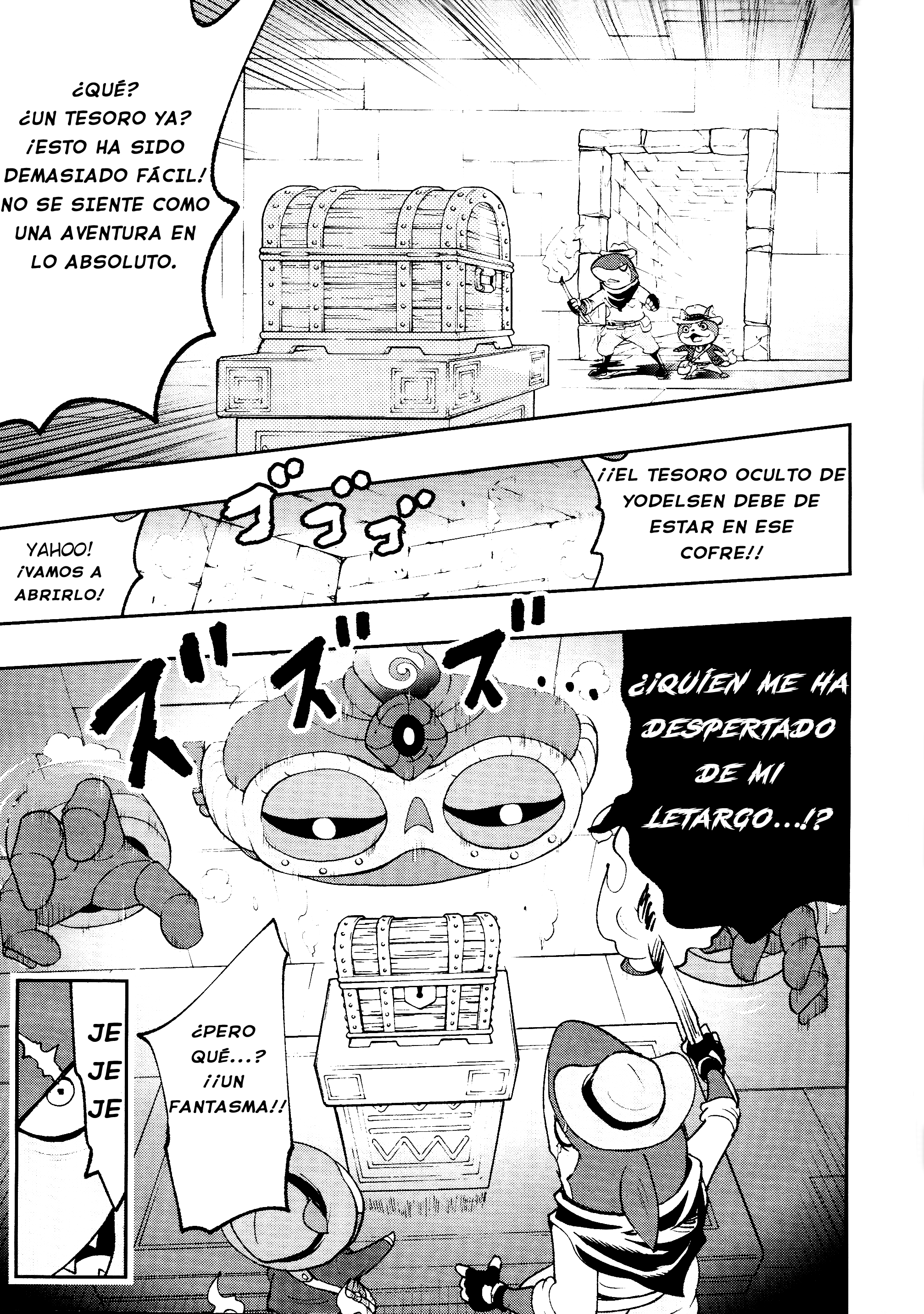 Yo-kai Watch Treasure Busters Oneshot 第5页