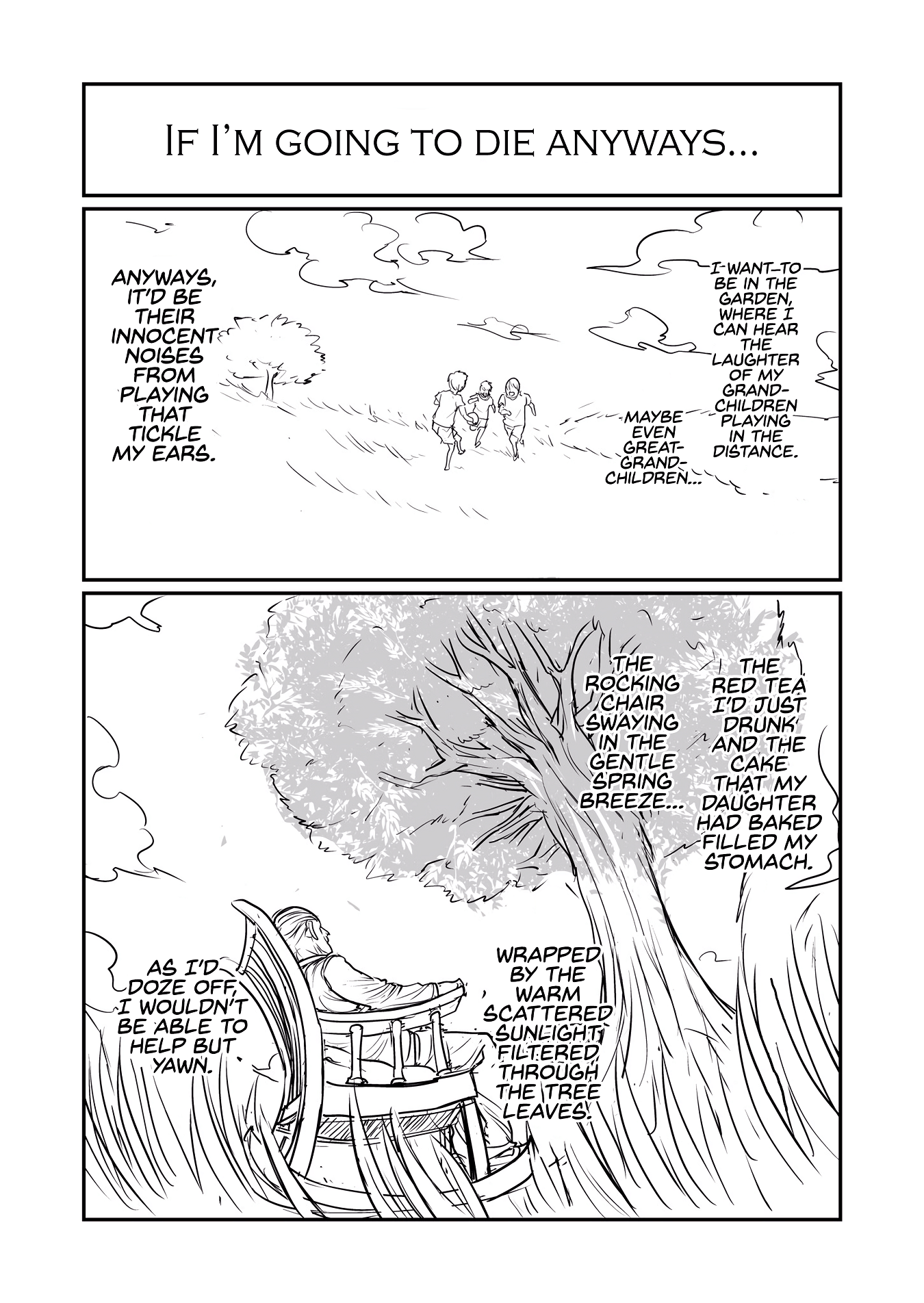 If I’m Going to Die Anyways... 第1页