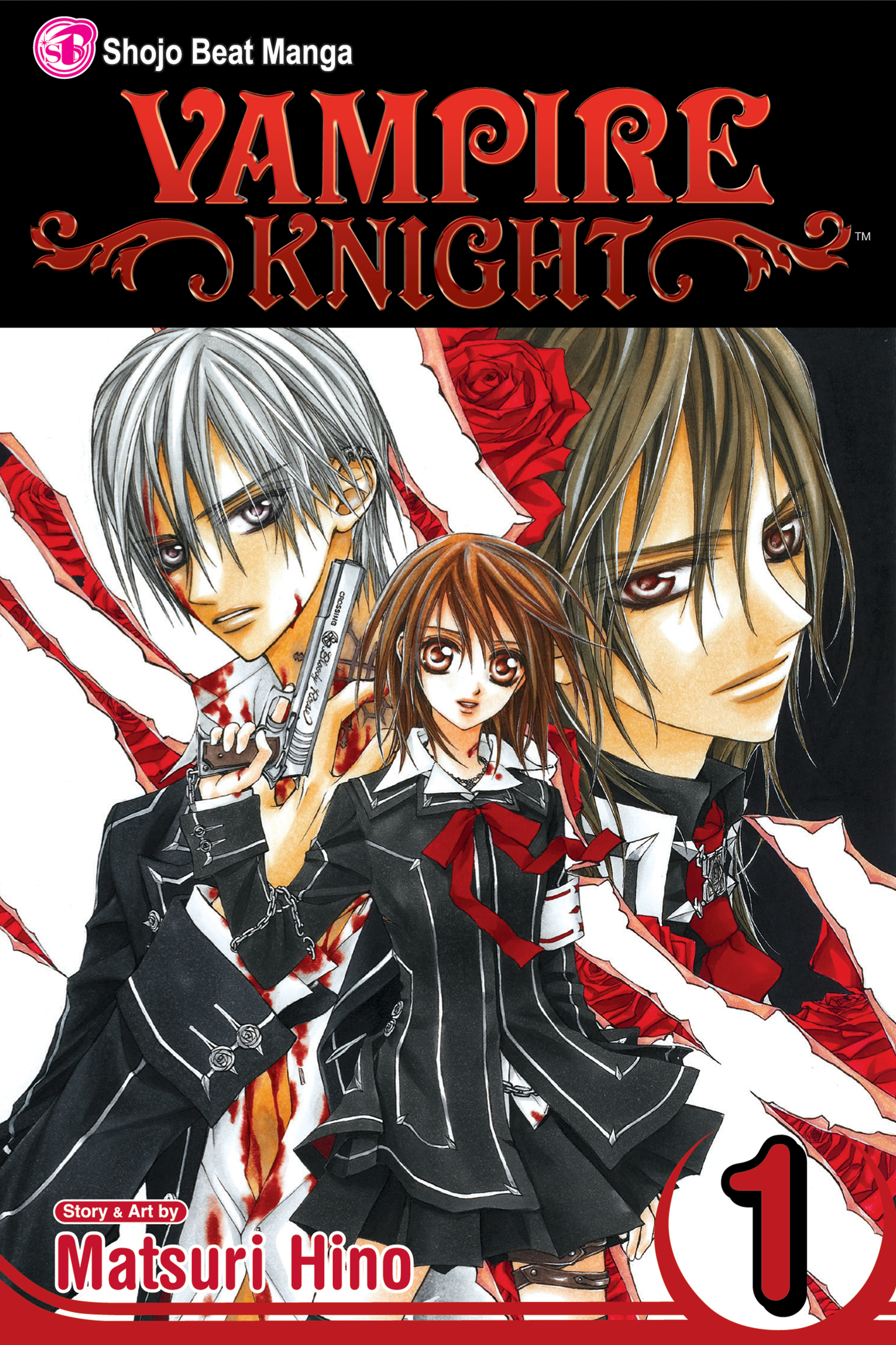 Vampire Knight الصف الليلي في أكاديمية كروس 第1页