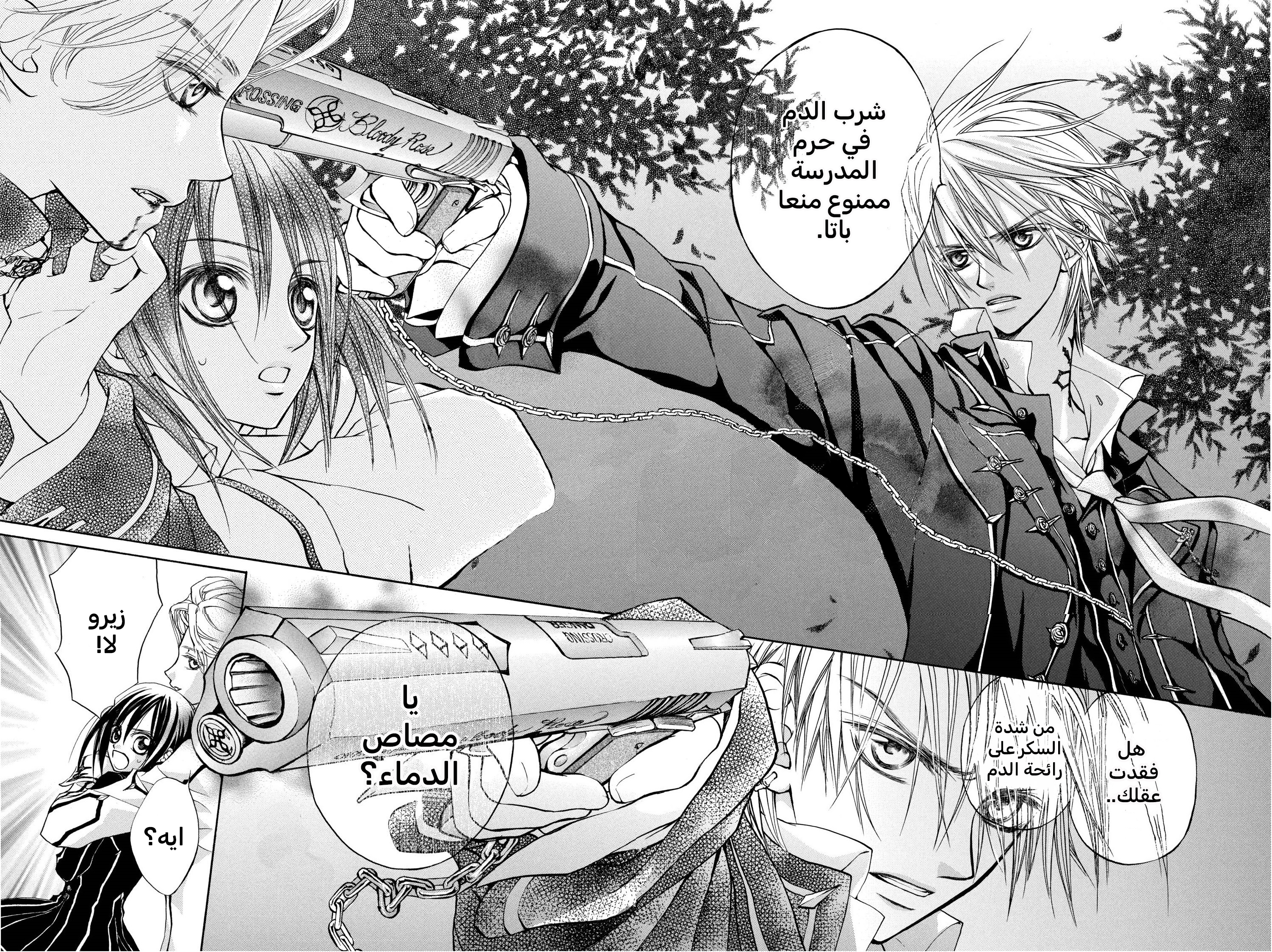 Vampire Knight الصف الليلي في أكاديمية كروس 第42页