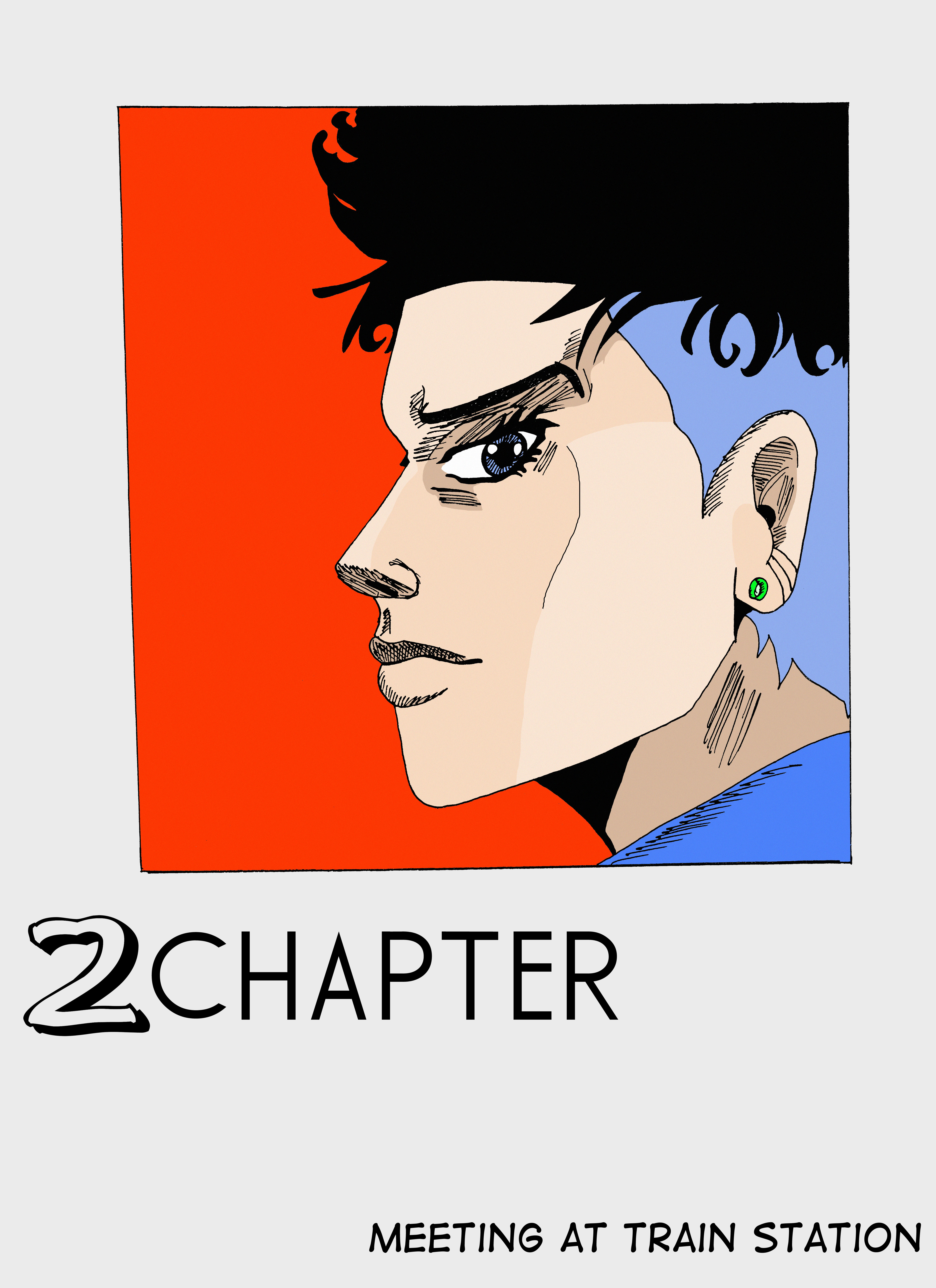 JJBA:Purple Rock Meeting at train station 第1页
