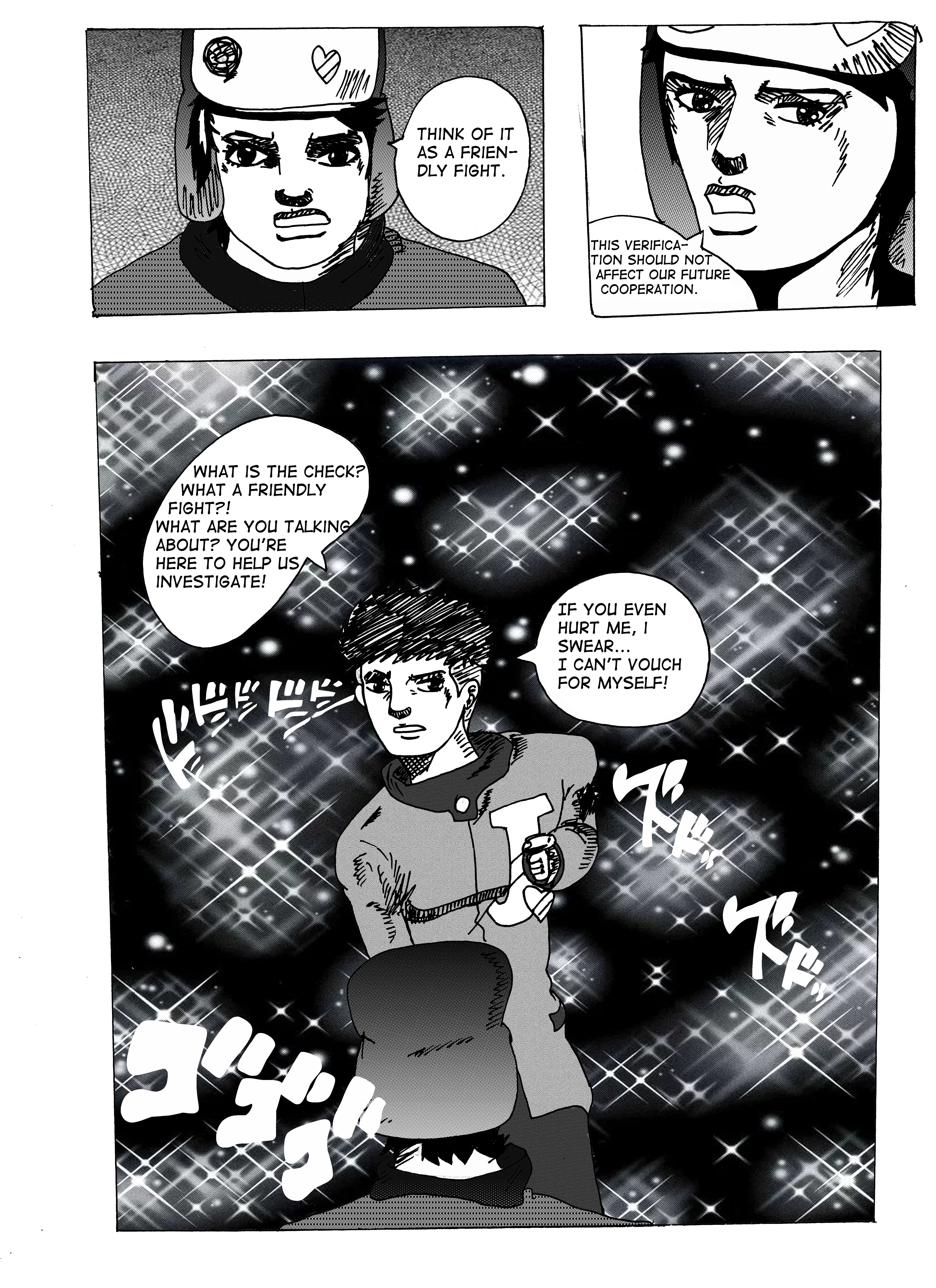 JJBA:Purple Rock Meeting at train station 第11页