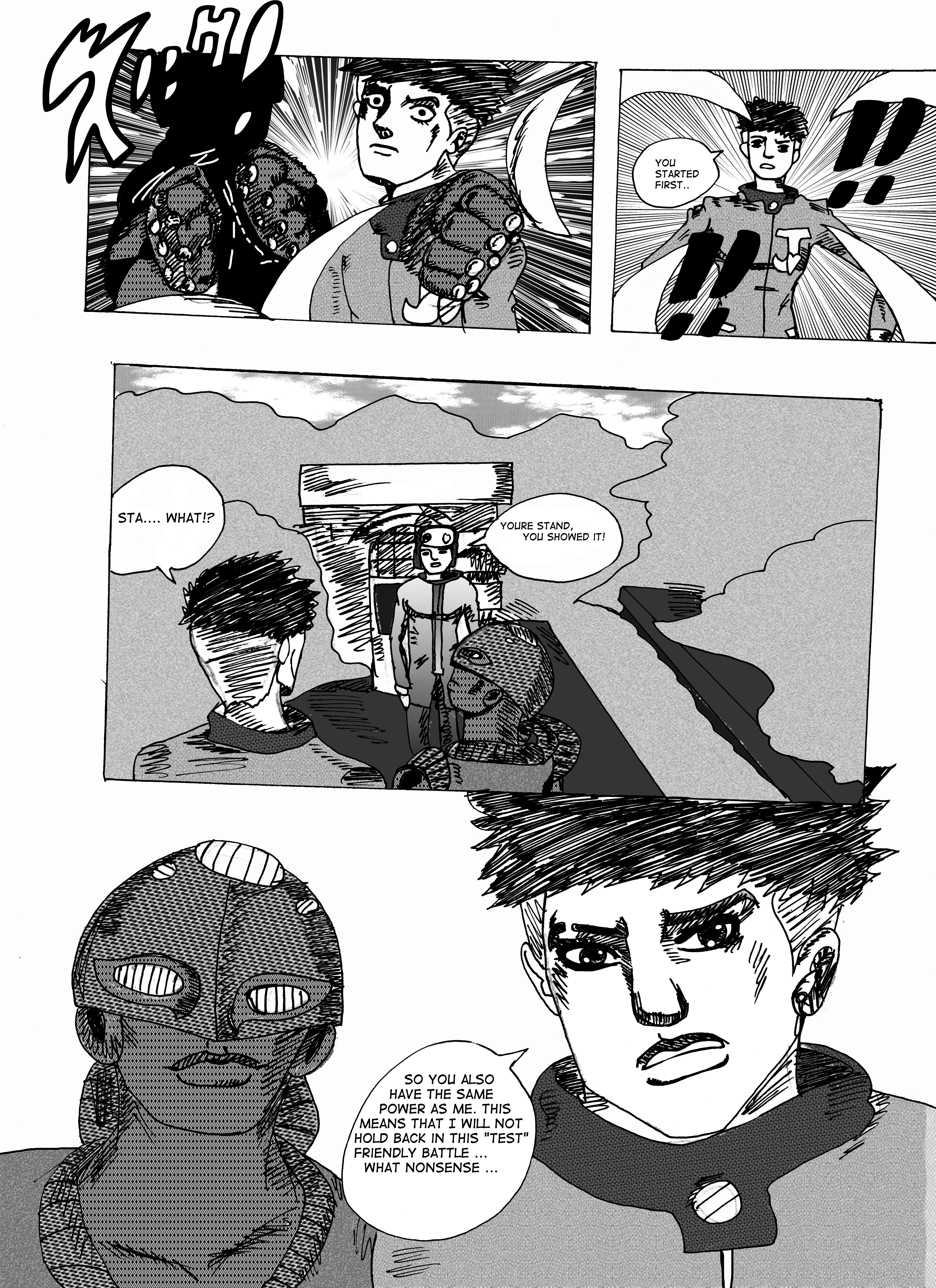 JJBA:Purple Rock Meeting at train station 第12页