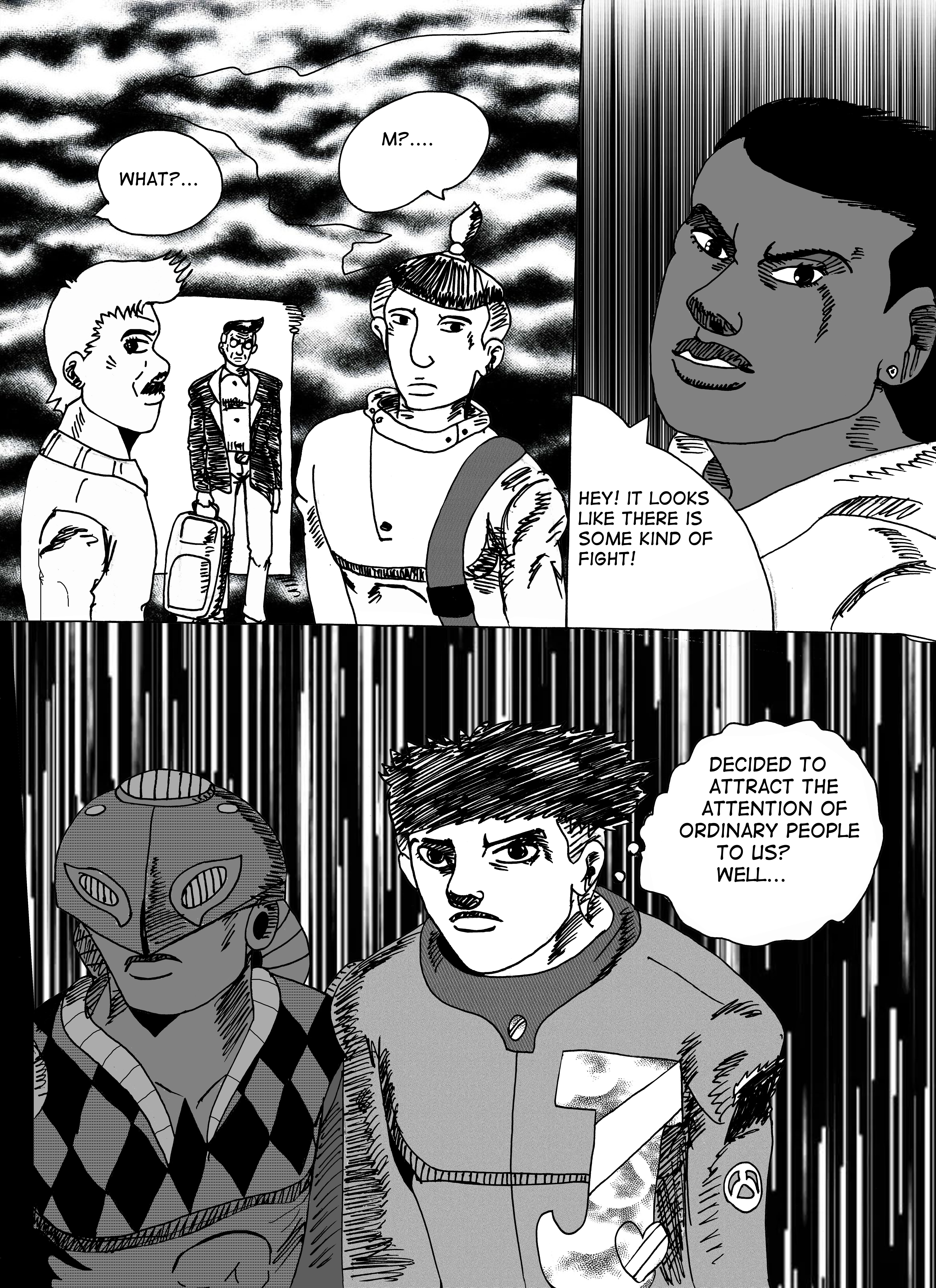 JJBA:Purple Rock Meeting at train station 第13页