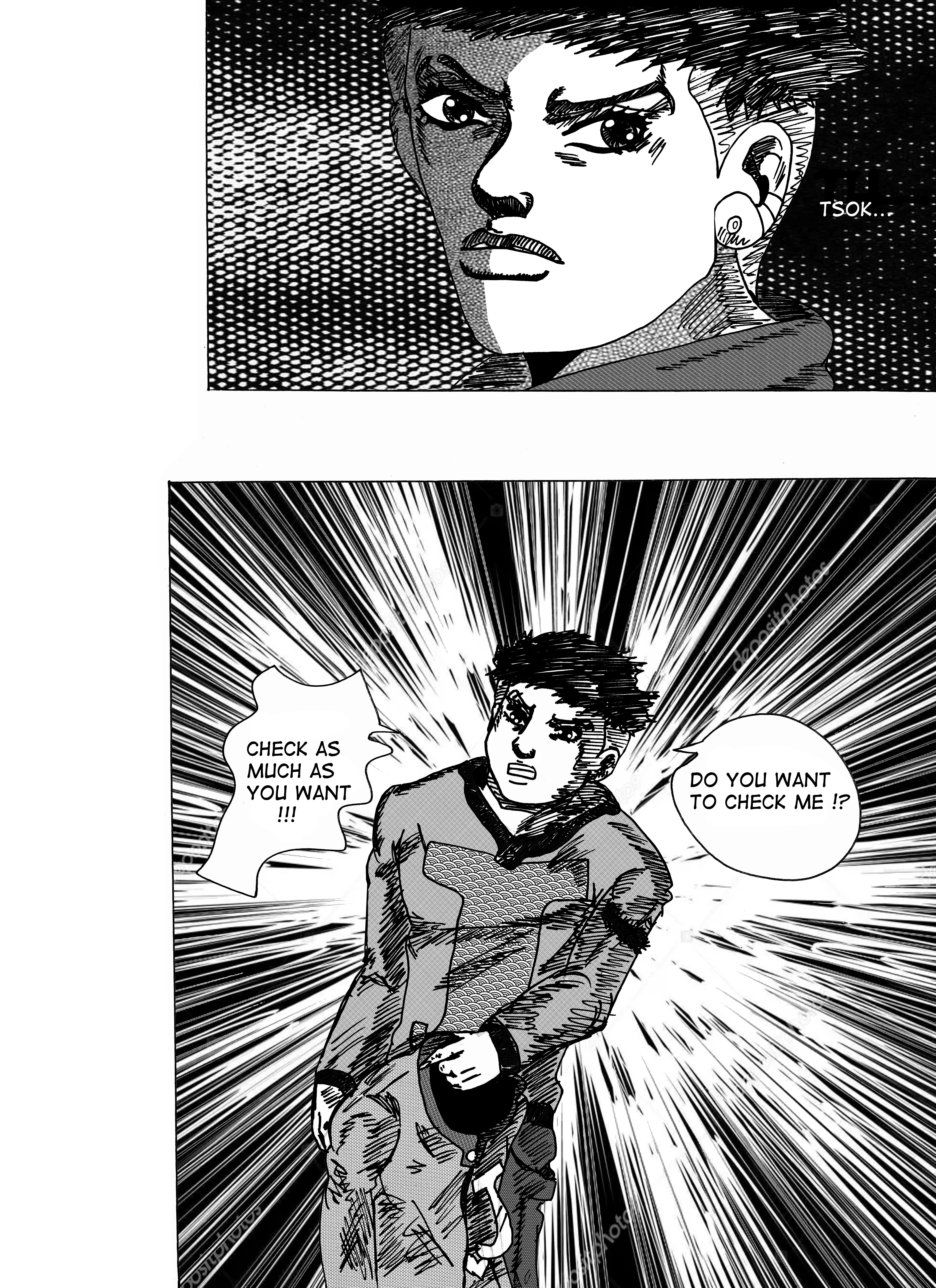 JJBA:Purple Rock Meeting at train station 第14页