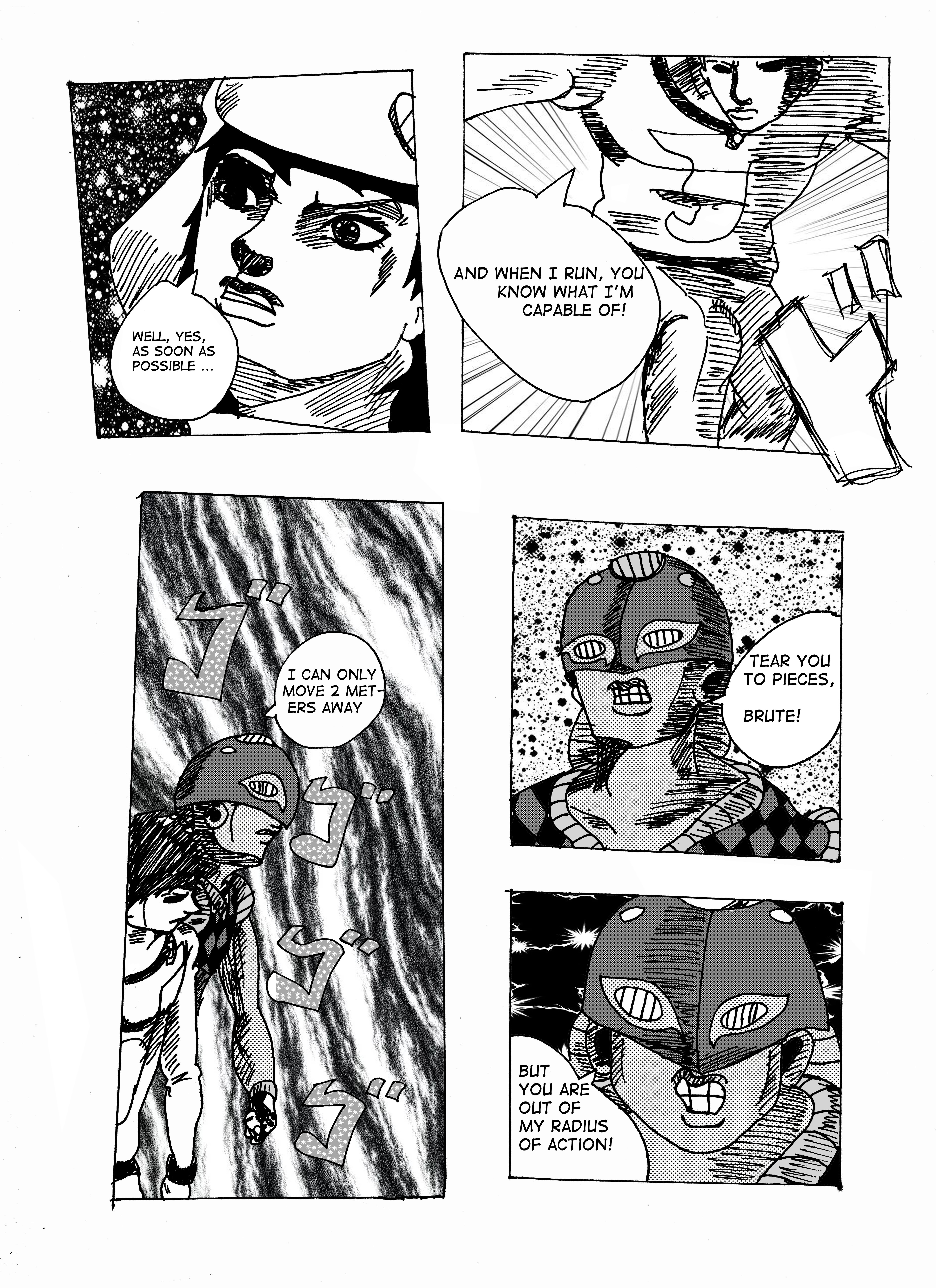 JJBA:Purple Rock Meeting at train station 第19页