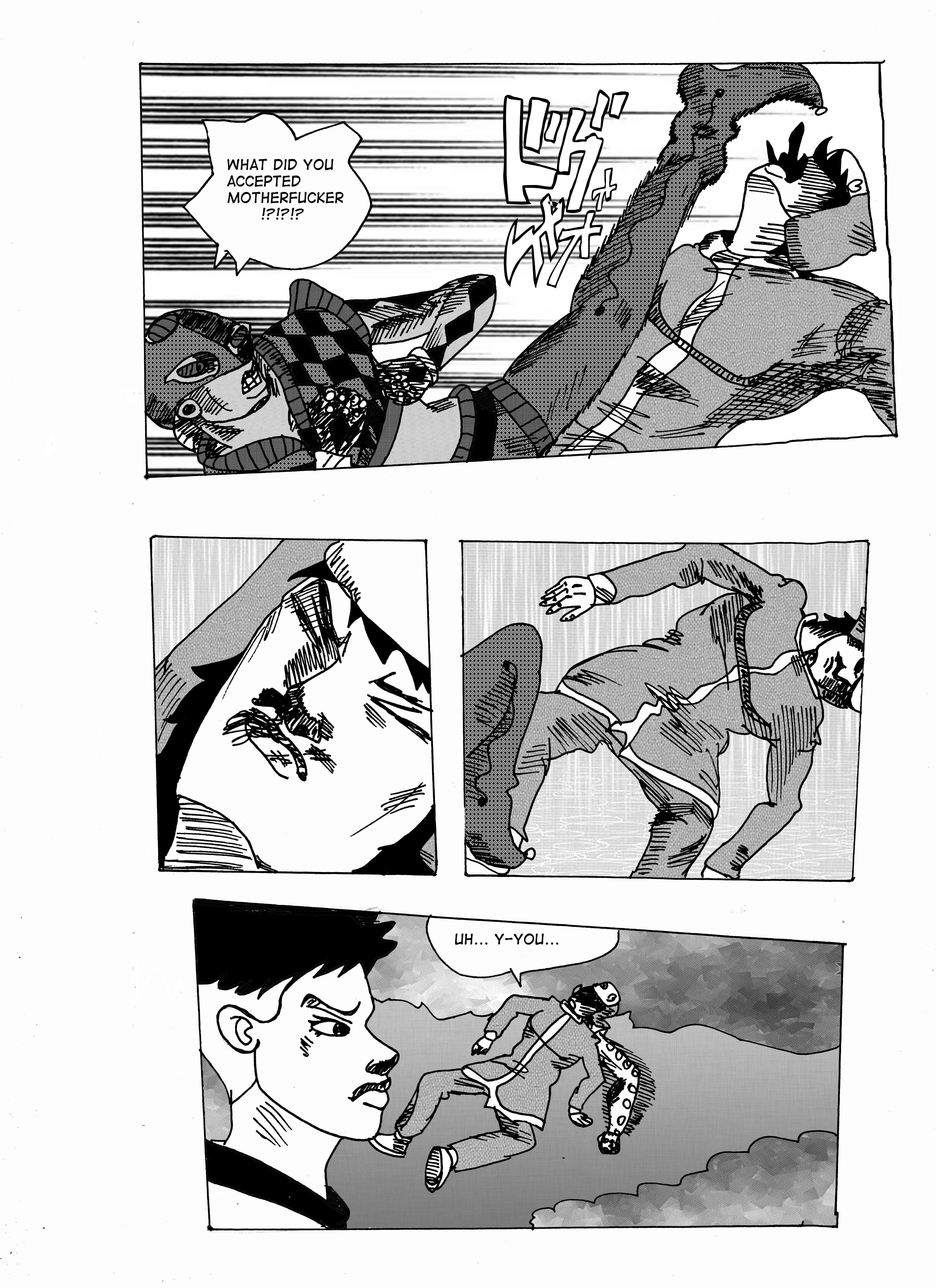 JJBA:Purple Rock Meeting at train station 第21页