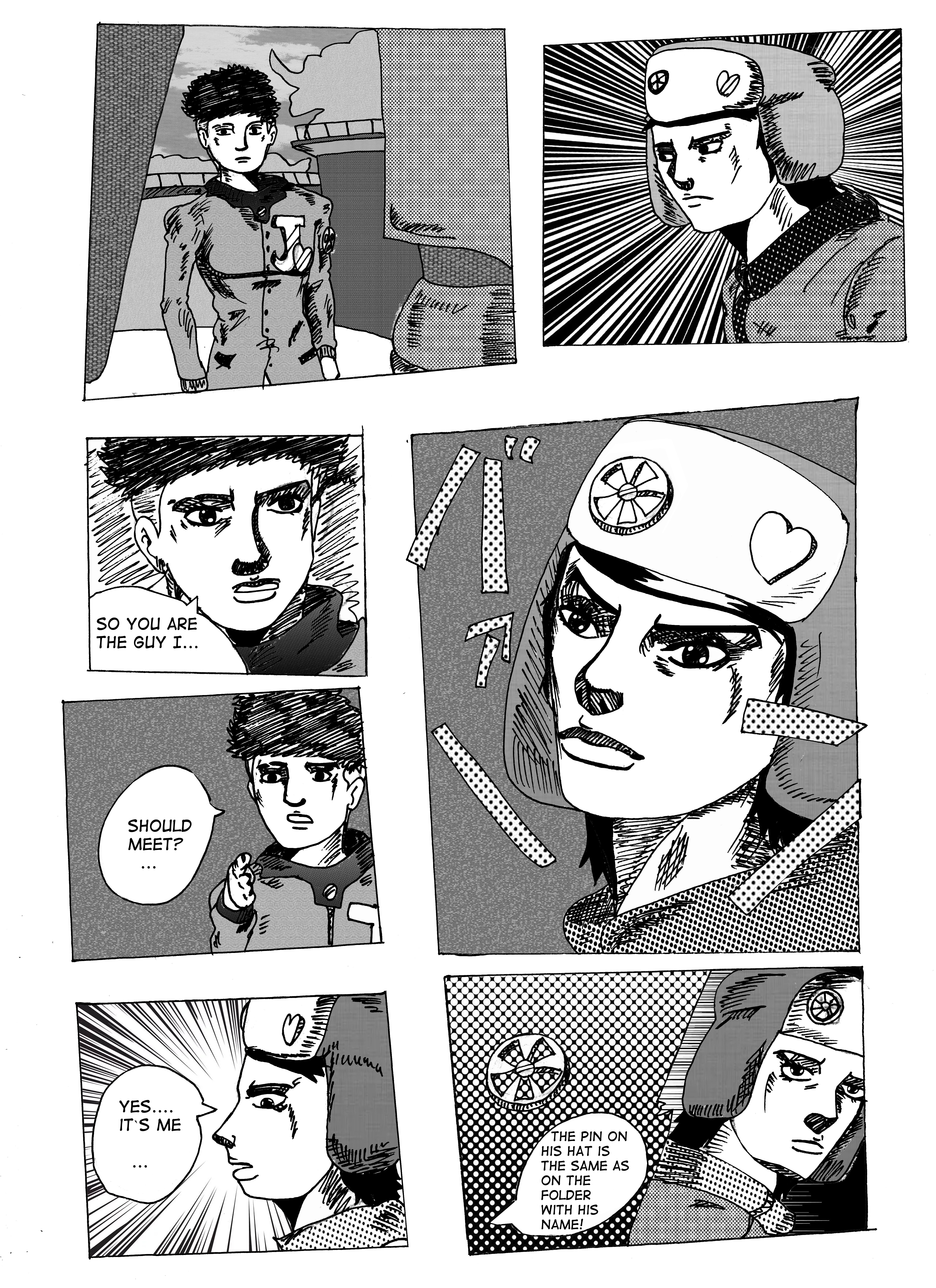 JJBA:Purple Rock Meeting at train station 第7页