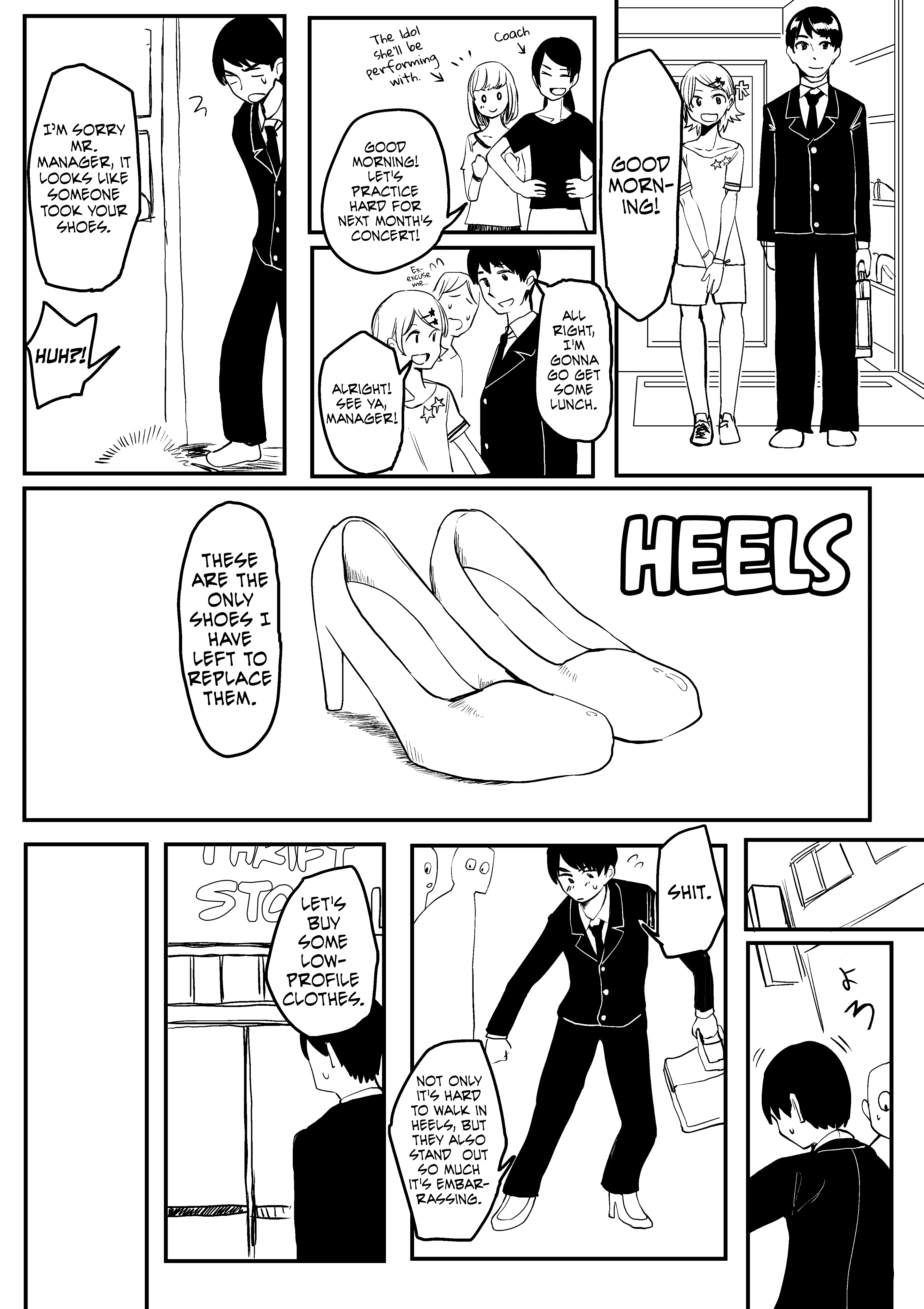 Heels That Transform the User Into a More Suitable Form. 第1页