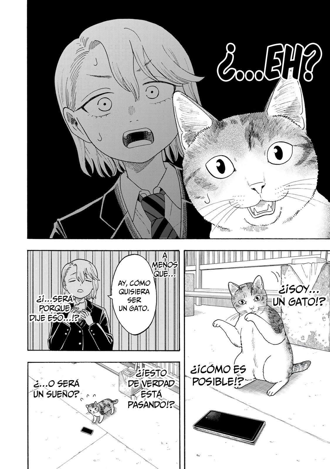 Yuzuki wa Neko ni Naru Me convierto en gato cuando estoy preocupada 第16页