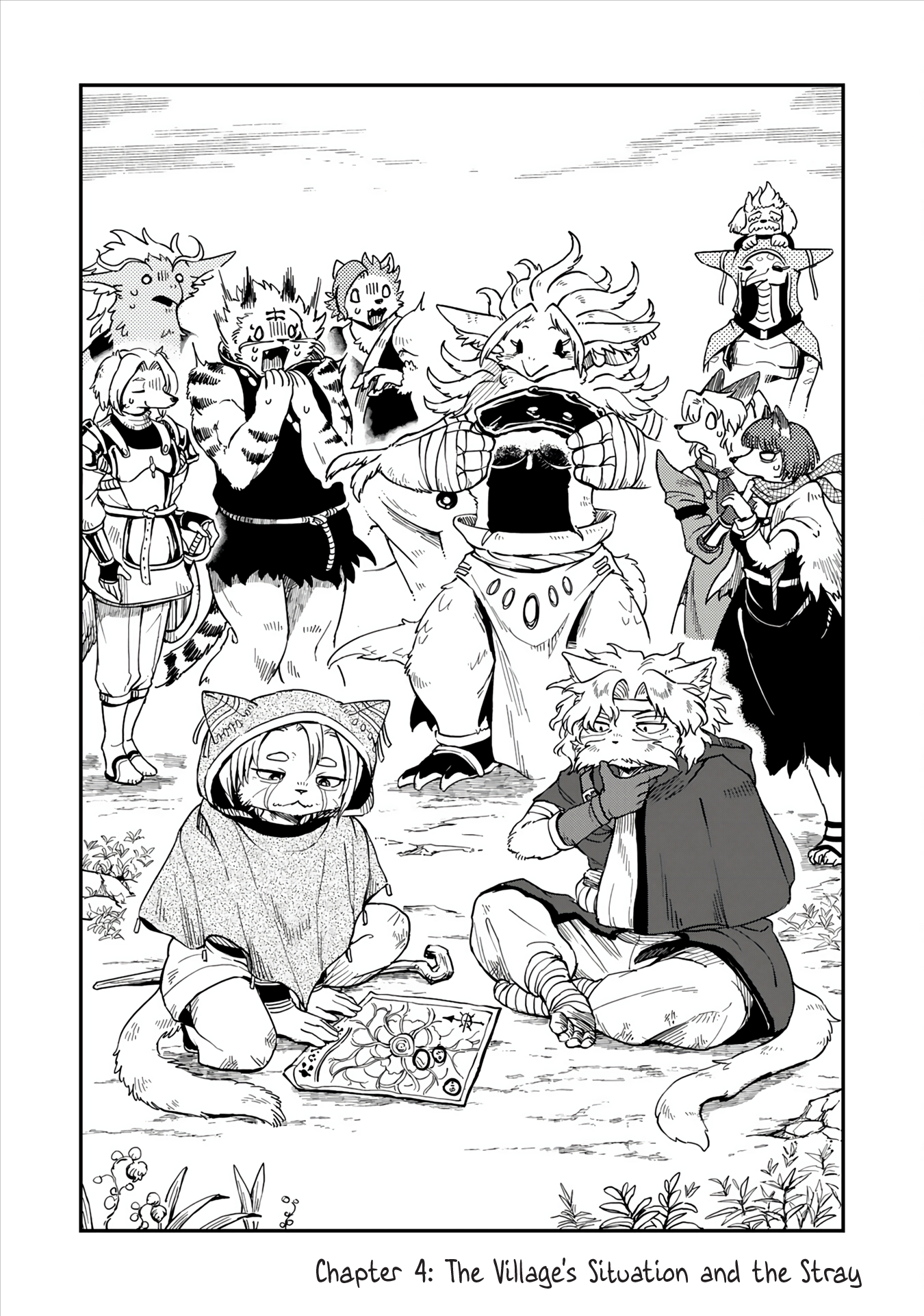 Batsuichi Kitsune to Tabi Gohan The Village's Situation and the Stray 第2页