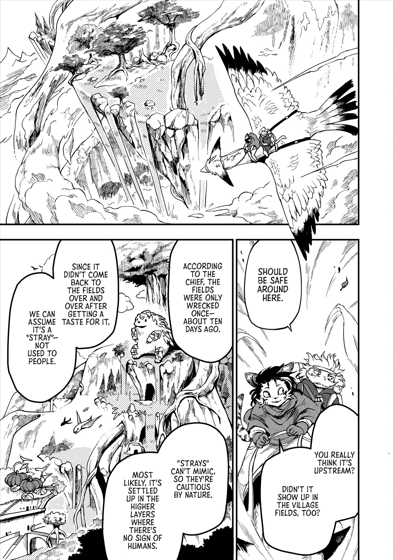 Batsuichi Kitsune to Tabi Gohan The Village's Situation and the Stray 第16页