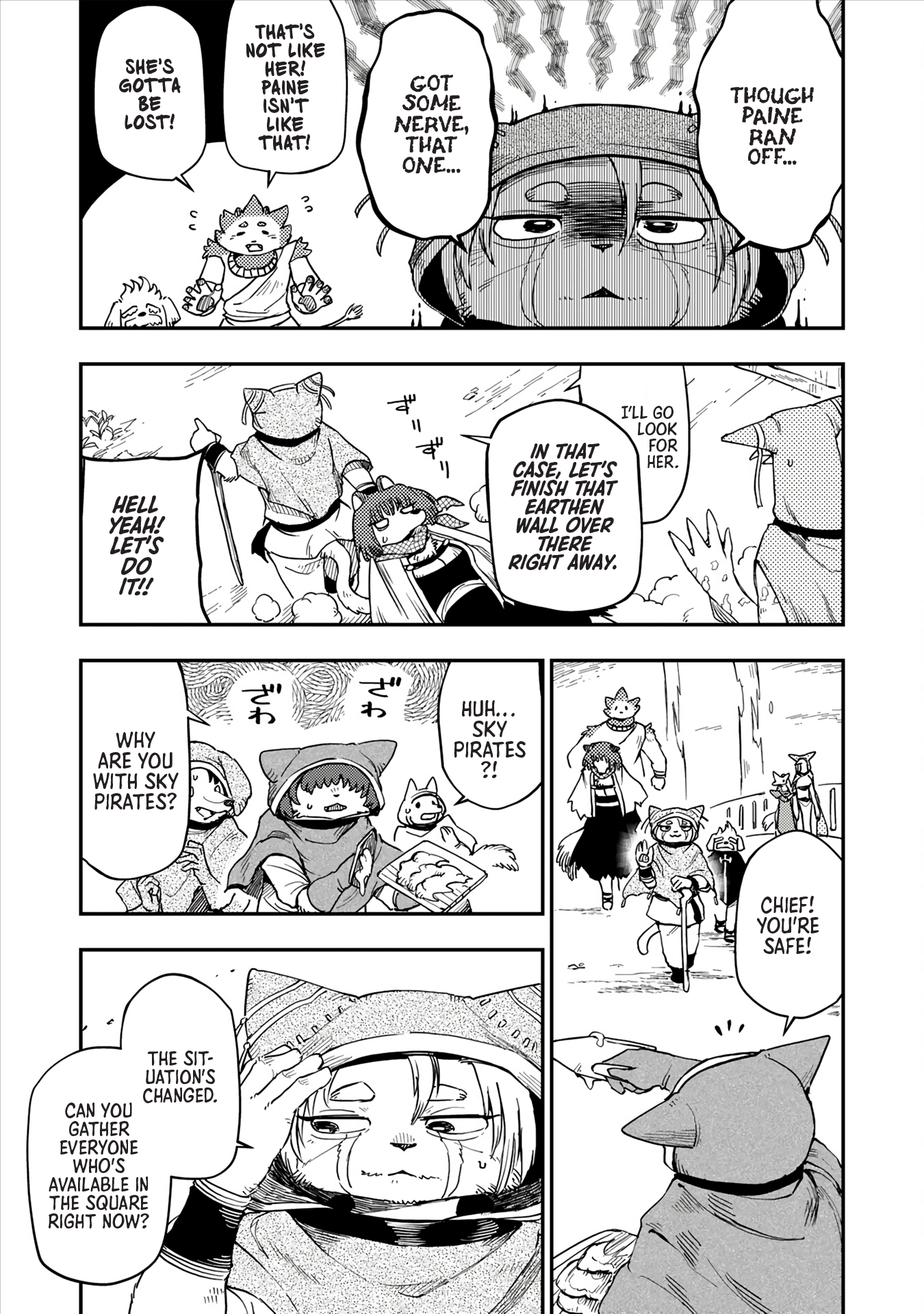 Batsuichi Kitsune to Tabi Gohan The Village's Situation and the Stray 第20页