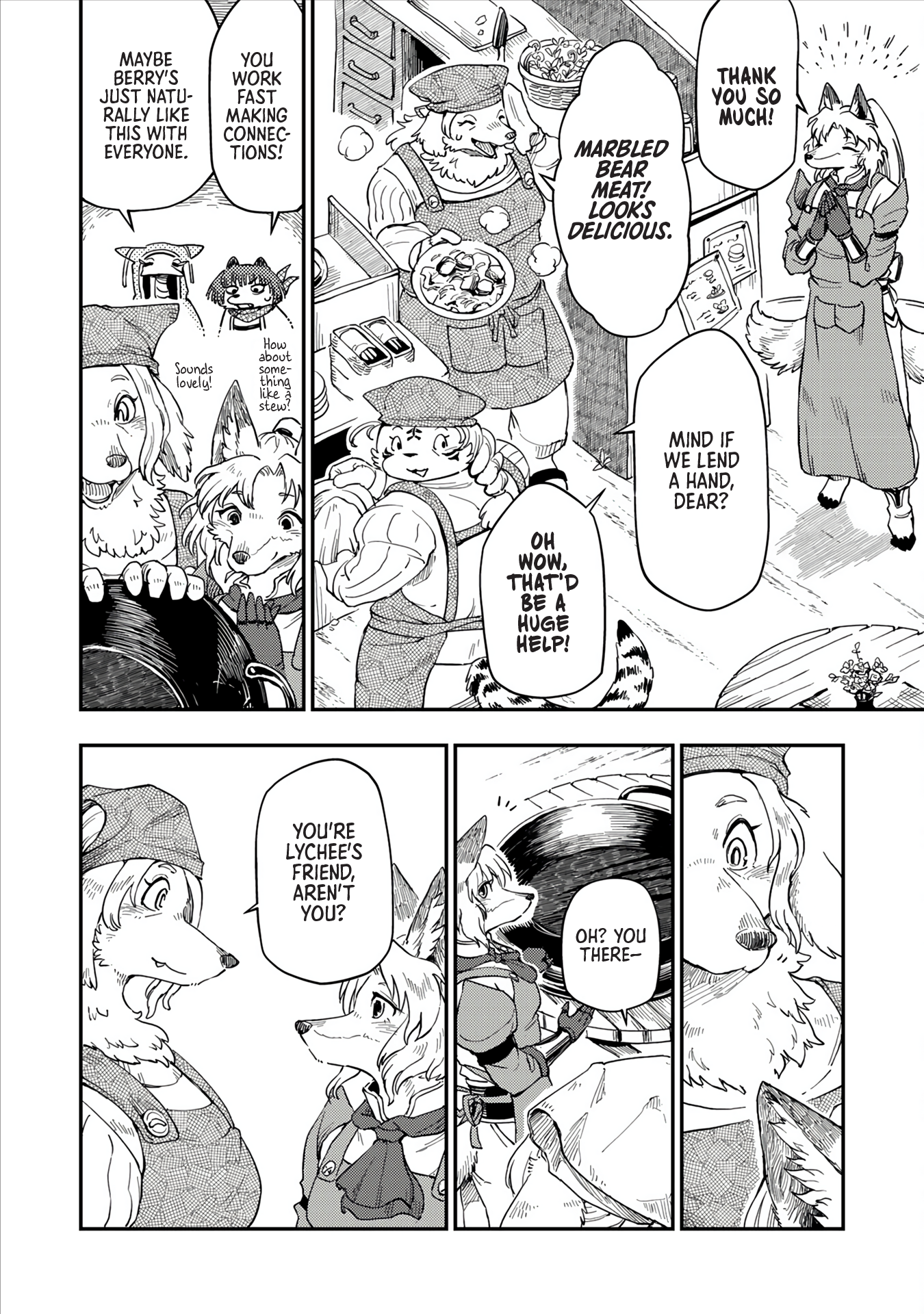 Batsuichi Kitsune to Tabi Gohan The Village's Situation and the Stray 第23页