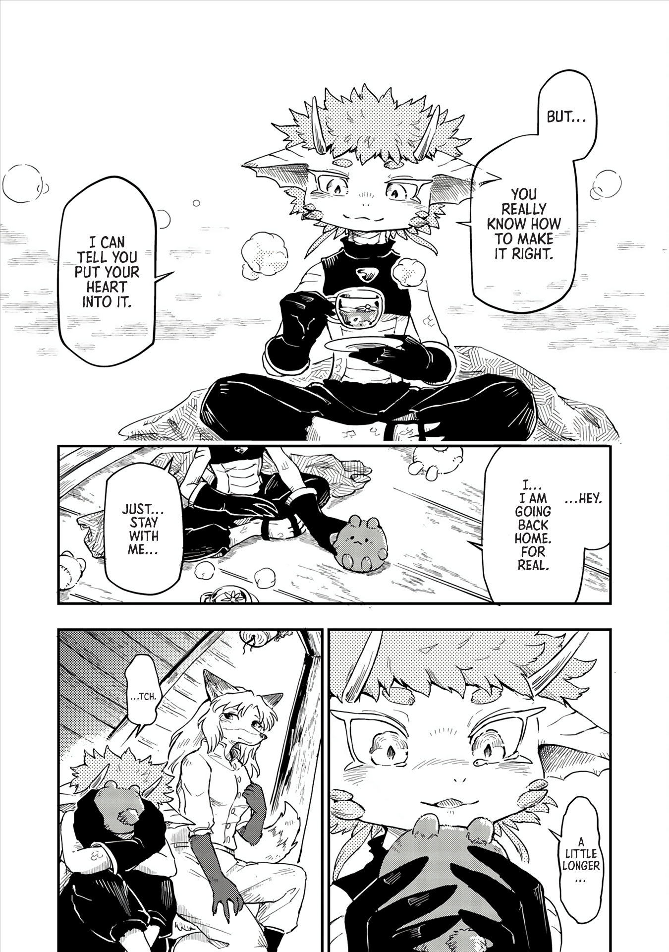 Batsuichi Kitsune to Tabi Gohan The Village's Situation and the Stray 第30页