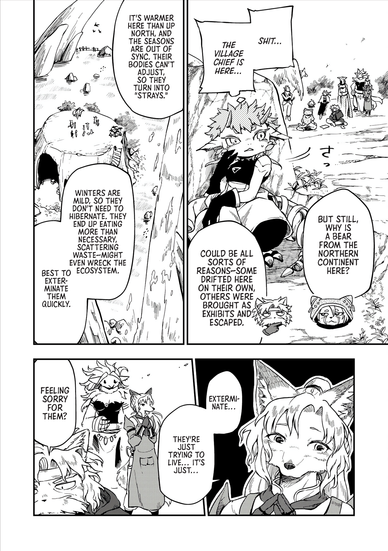 Batsuichi Kitsune to Tabi Gohan The Village's Situation and the Stray 第5页