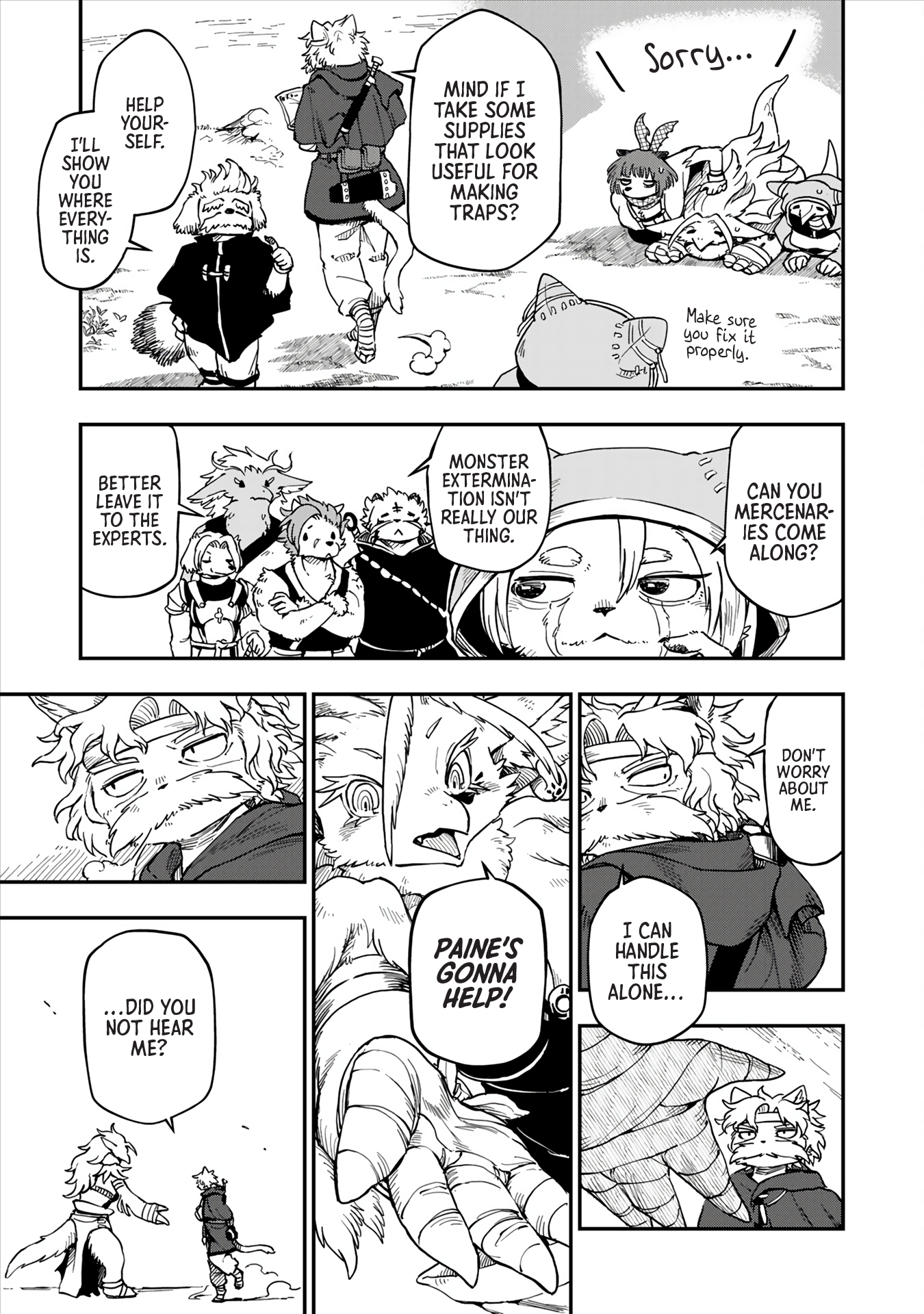 Batsuichi Kitsune to Tabi Gohan The Village's Situation and the Stray 第8页