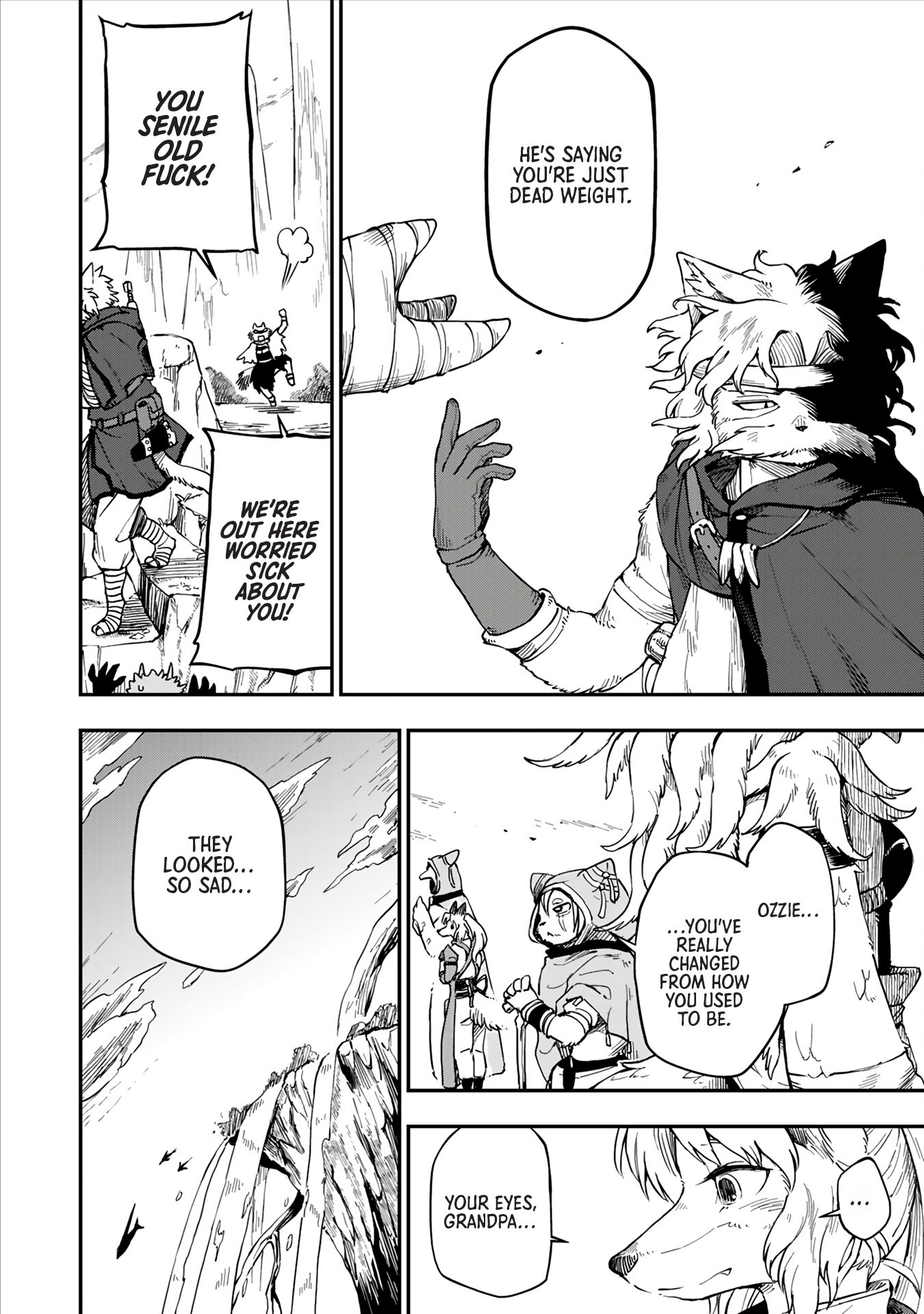 Batsuichi Kitsune to Tabi Gohan The Village's Situation and the Stray 第9页