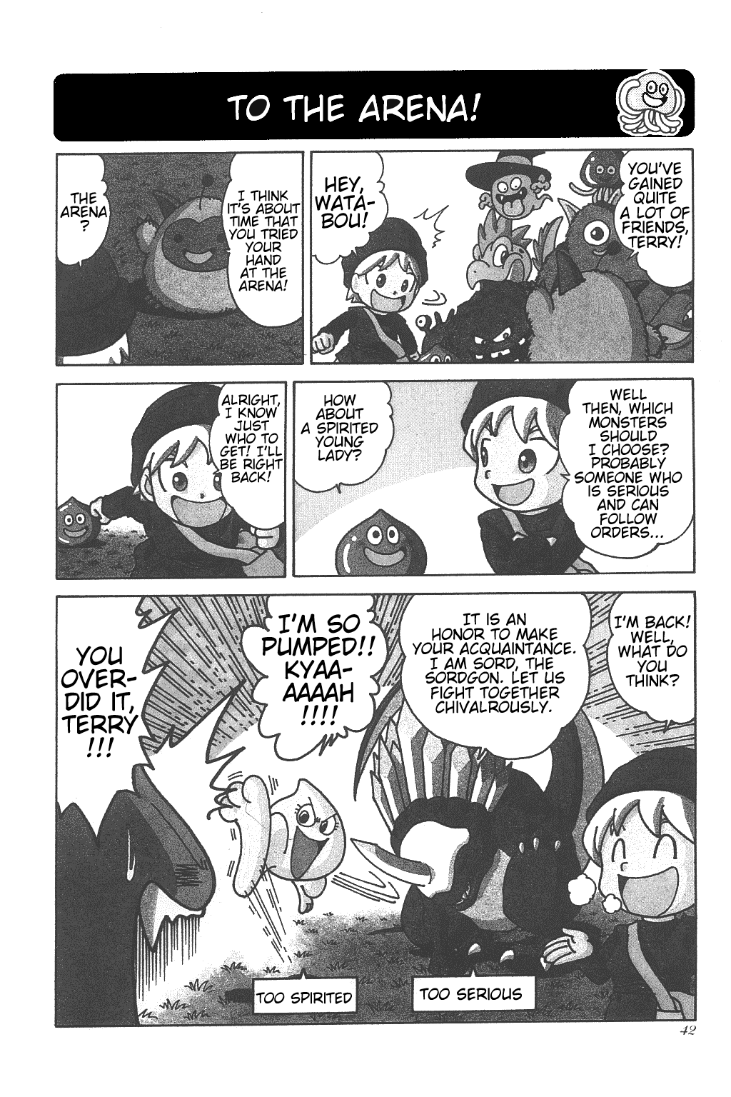 1P Comic Dragon Quest Monsters: Terry's Wonderland Battle in the Arena!! 第2页