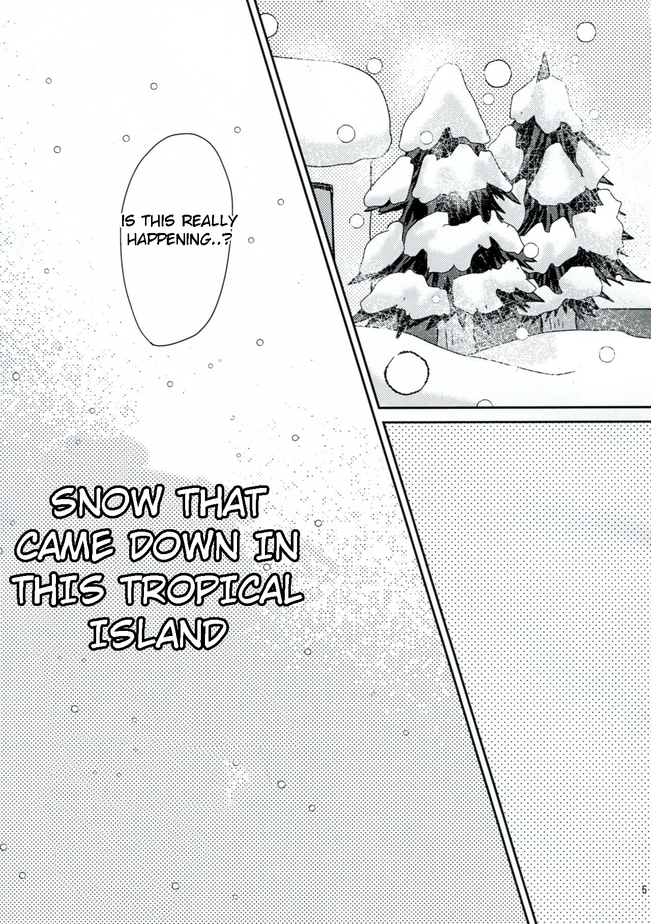 Danganronpa - Tokonatsu no Shima ni Yuki ga Furu kara (Doujinshi) 第4页
