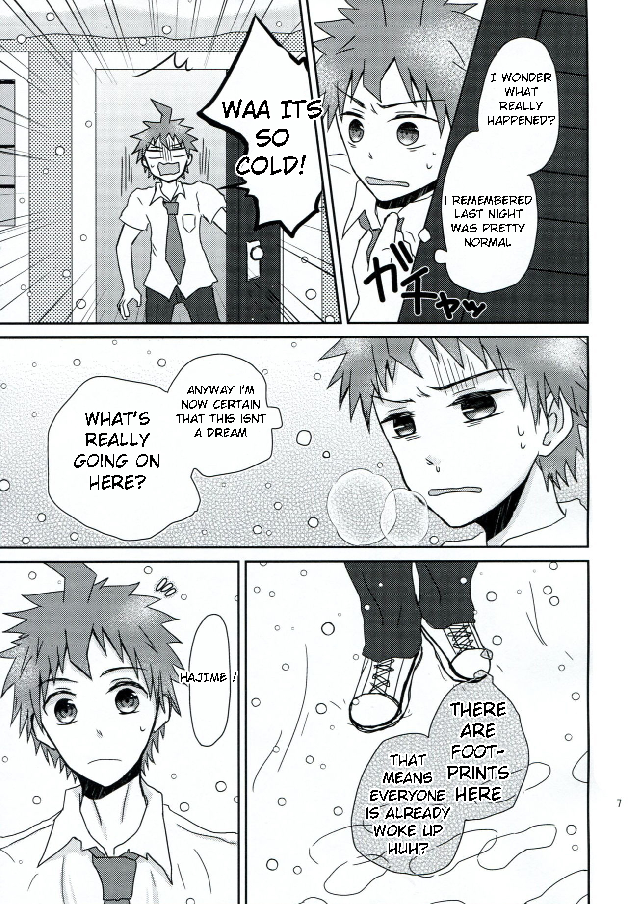 Danganronpa - Tokonatsu no Shima ni Yuki ga Furu kara (Doujinshi) 第6页