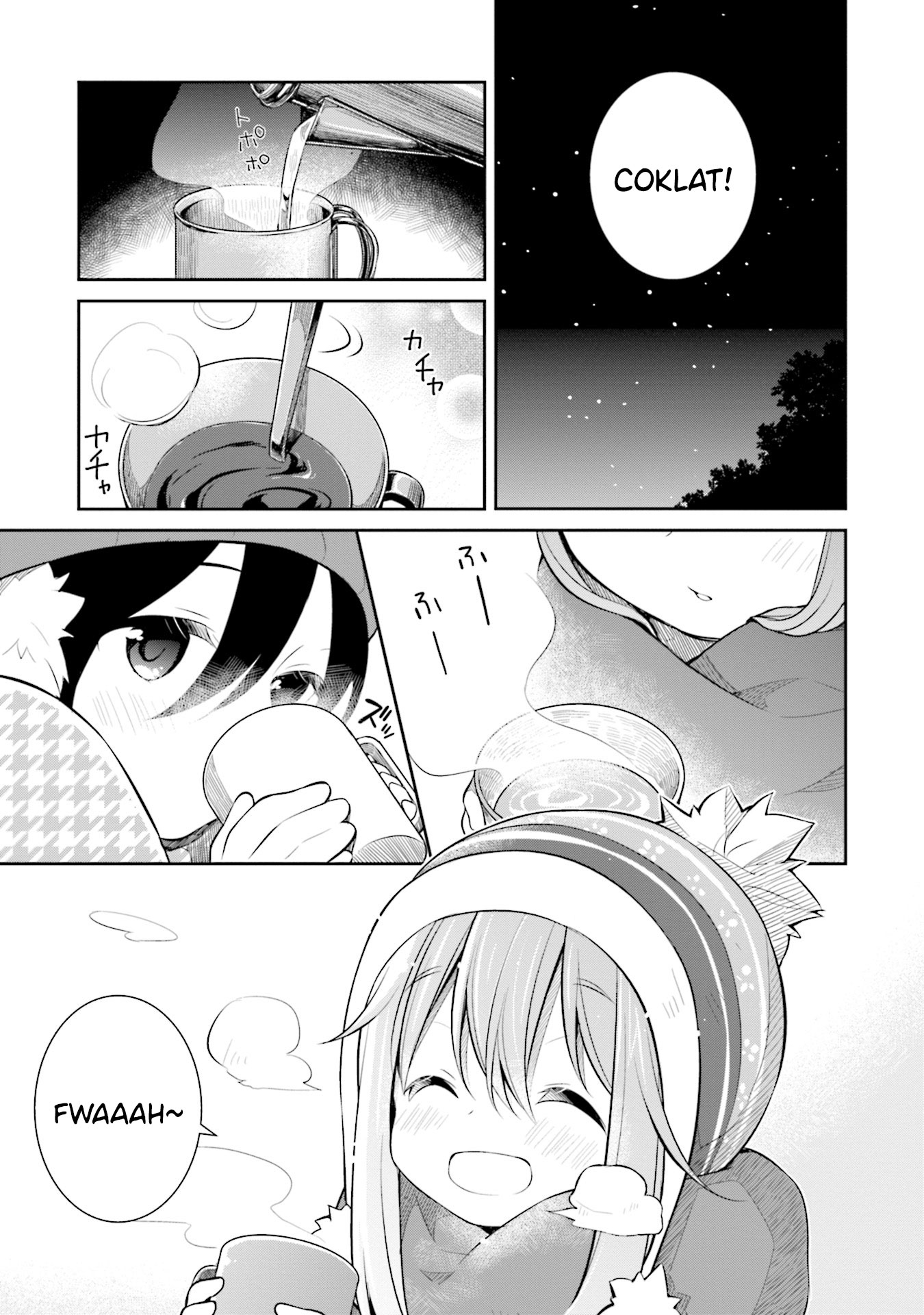 Yuru Camp △ Anthology Comic Percakapan Santai (Uchino Maiko) 第9页