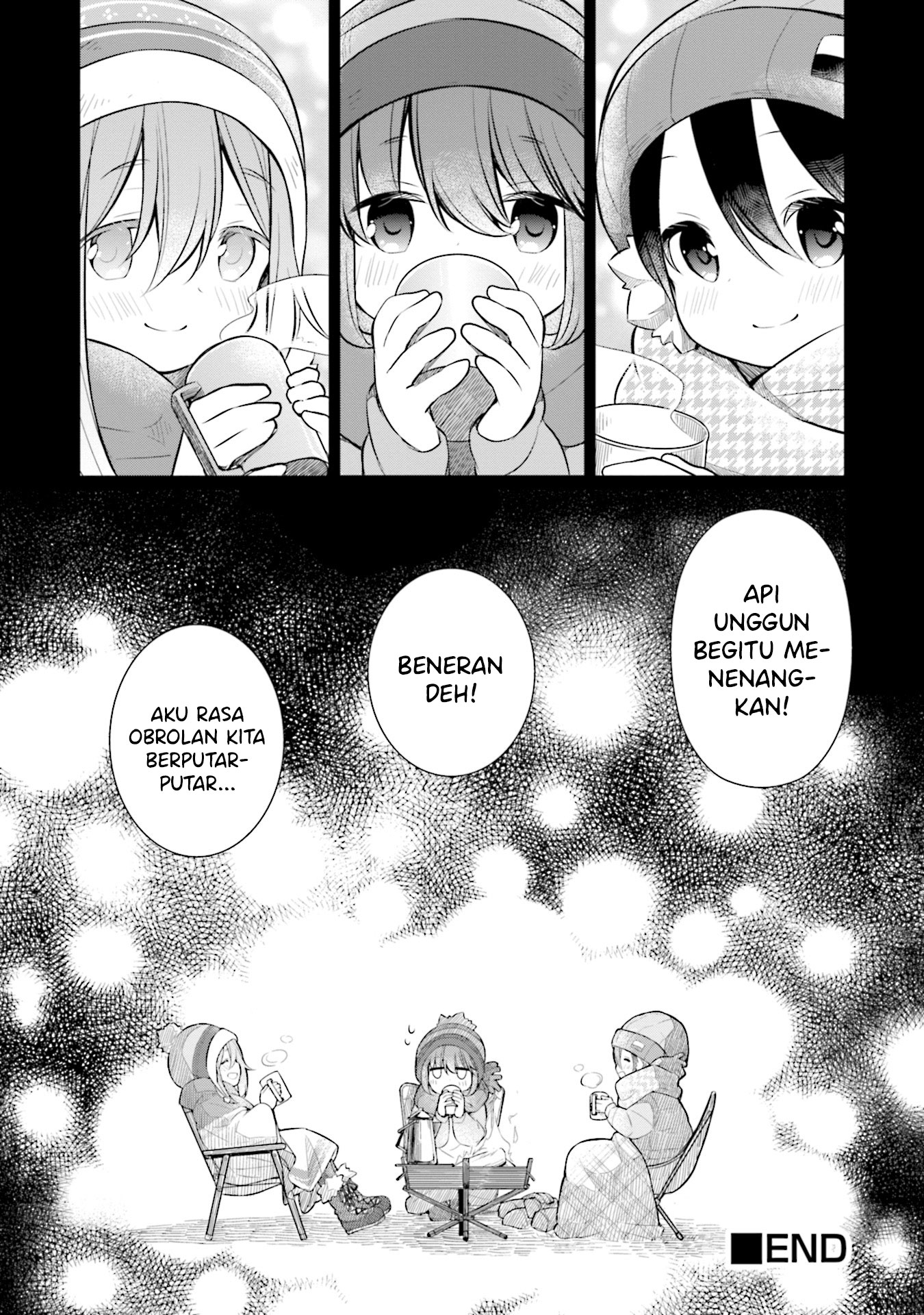 Yuru Camp △ Anthology Comic Percakapan Santai (Uchino Maiko) 第10页