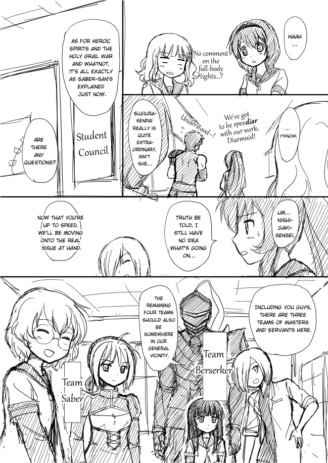 YuruYuri & Fate/Zero - Yuru/Zero (Doujinshi) Vol. 1 Ch. 1 第12页