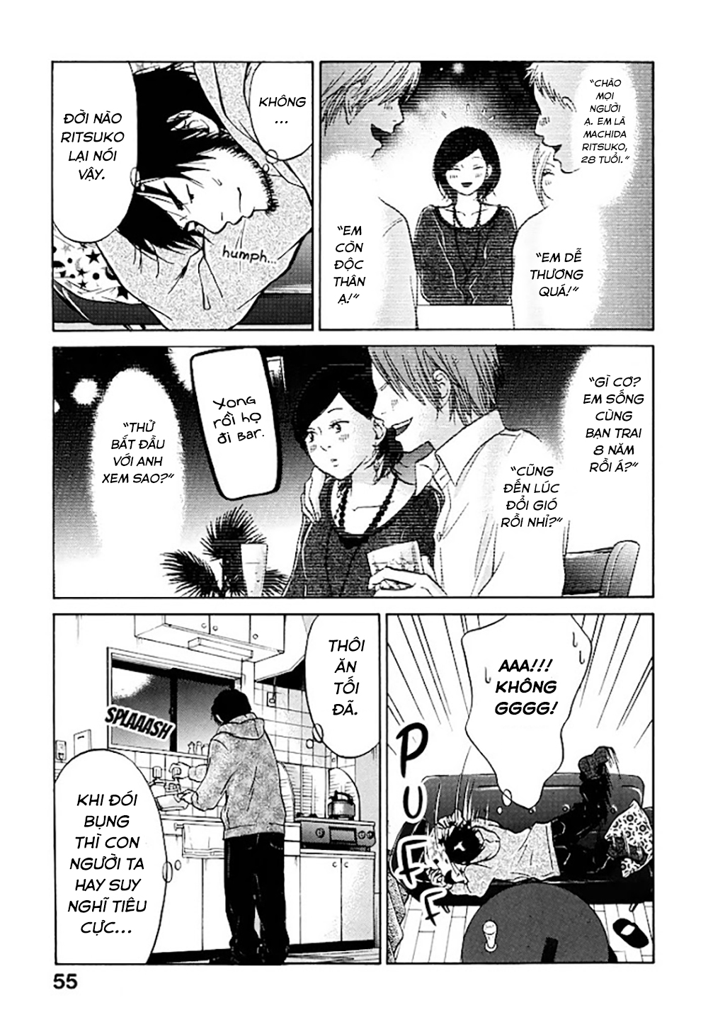 Kuu Neru Futari Sumu Futari Ritsuko đi hẹn hò nhóm 第10页