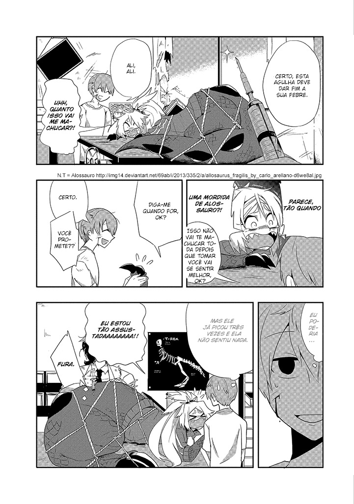 T-REX na Kanojo Um dia chuvoso com ela 第6页