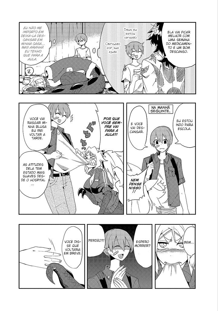 T-REX na Kanojo Um dia chuvoso com ela 第7页