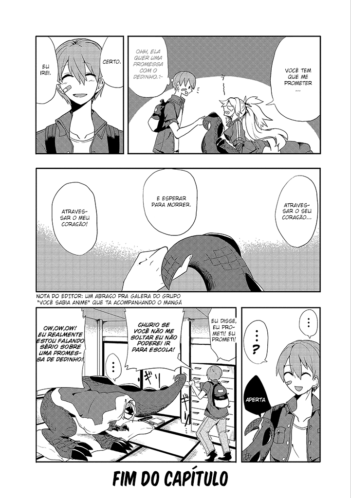 T-REX na Kanojo Um dia chuvoso com ela 第8页