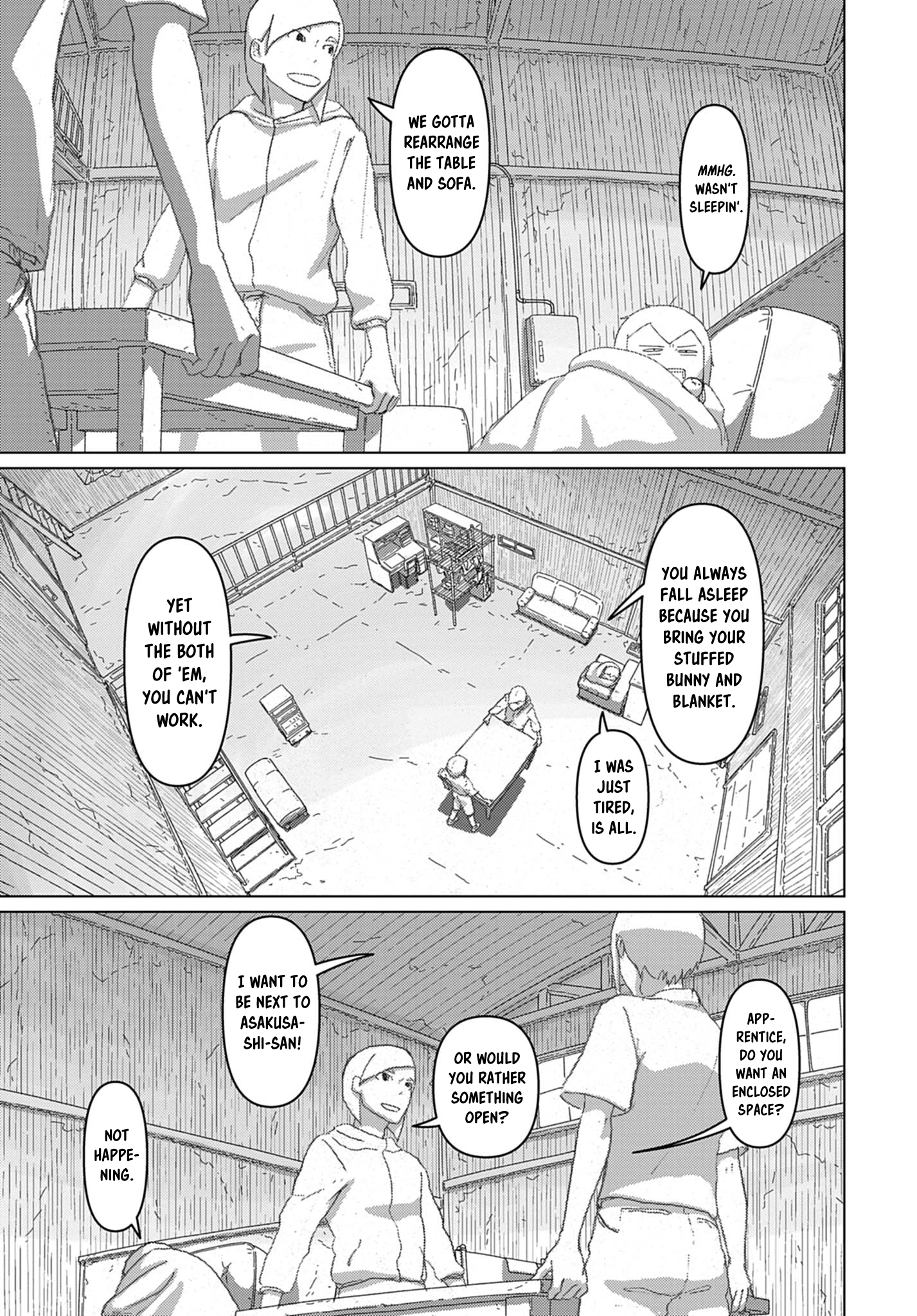 Eizouken ni wa Te o Dasu na! Made It This Far 第3页