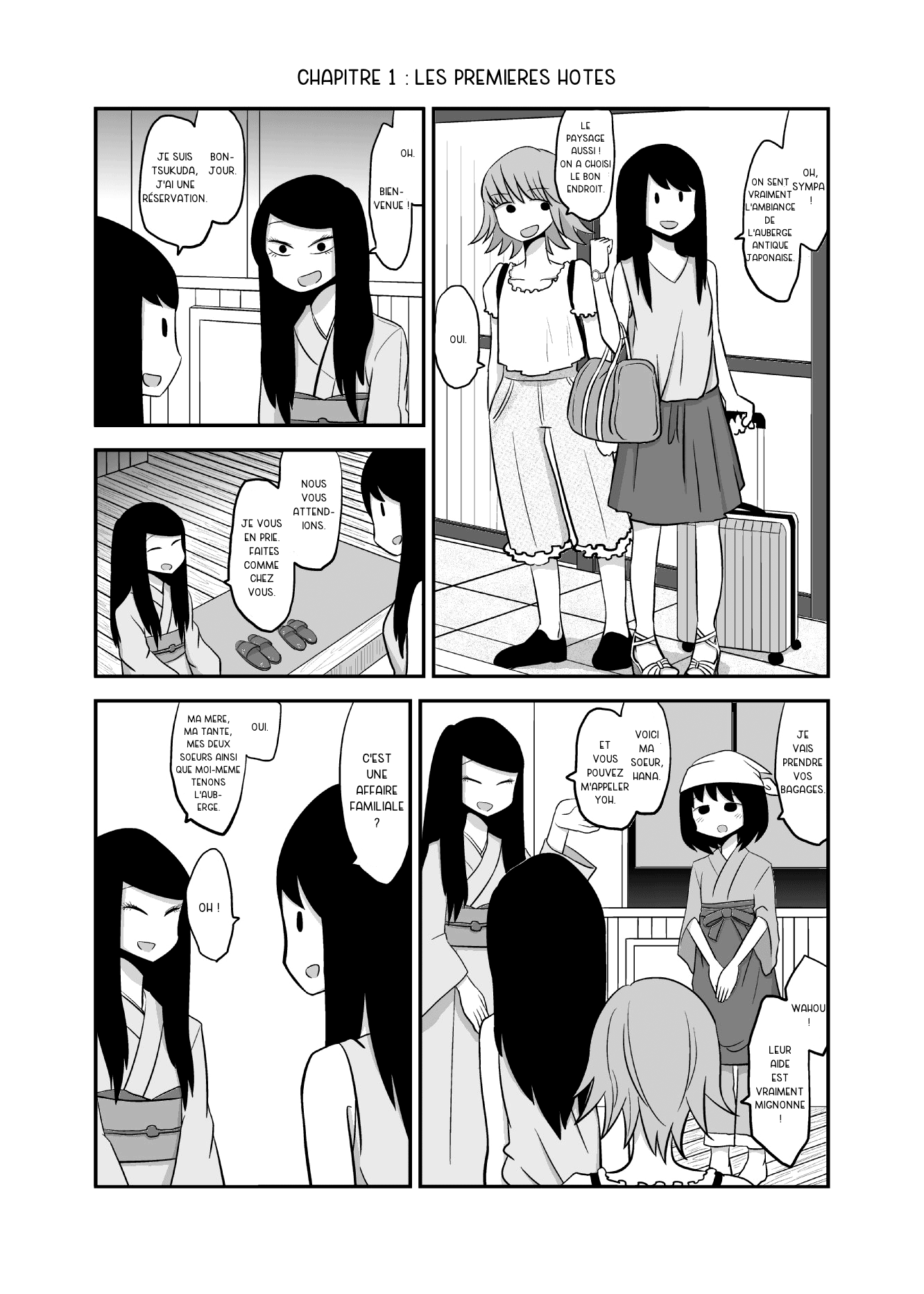 Yuri Natsu -Kagaya Inn- Les Première Hôtes 第1页