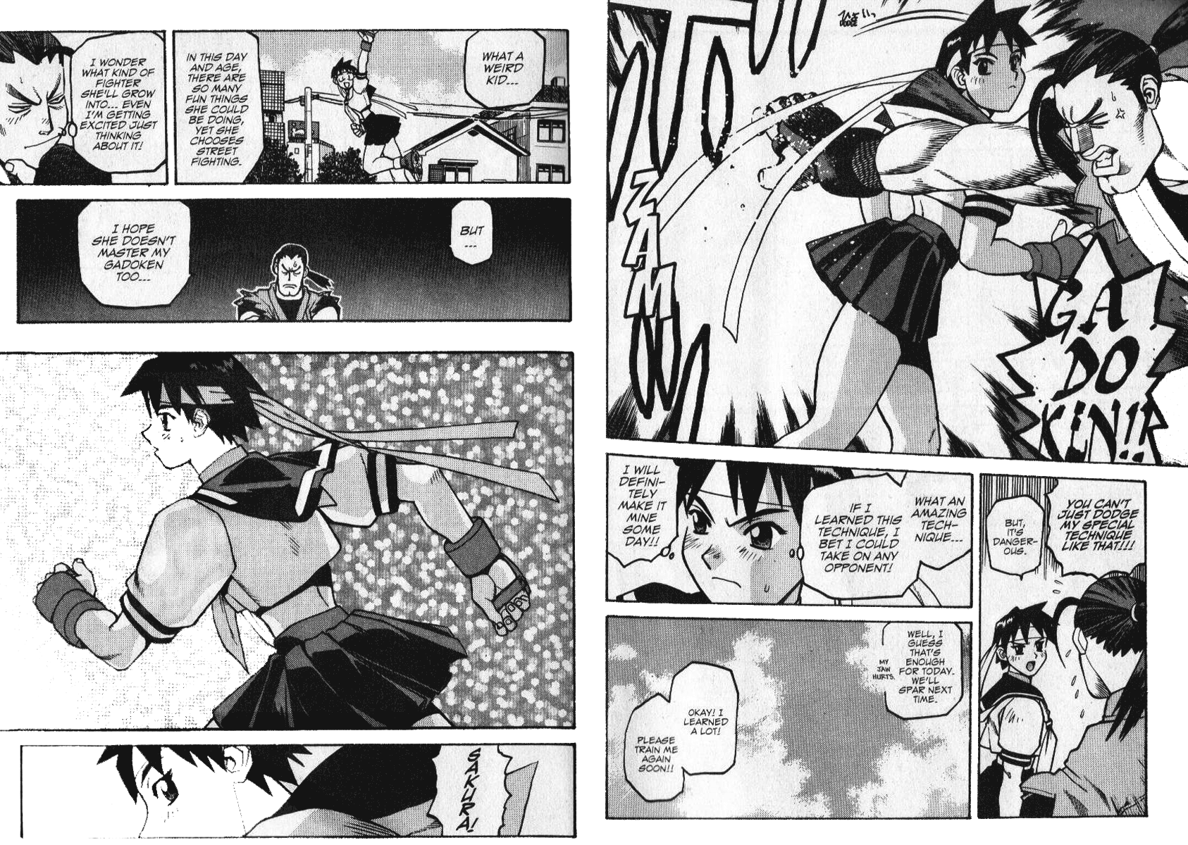 Street Fighter ALPHA 2: Sakura Will Do Her Best! Sakura Ganbaru! 第9页