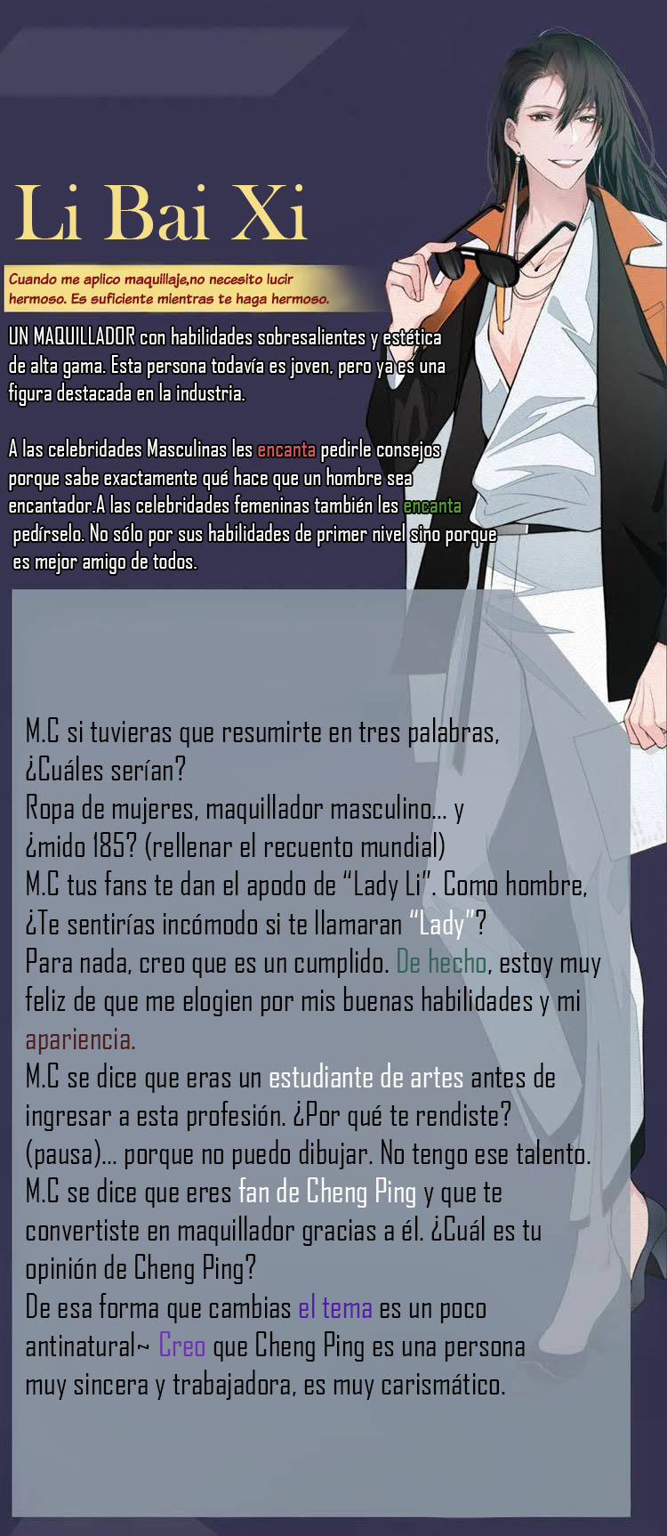Concealed and Blended Presentación de personajes 第6页
