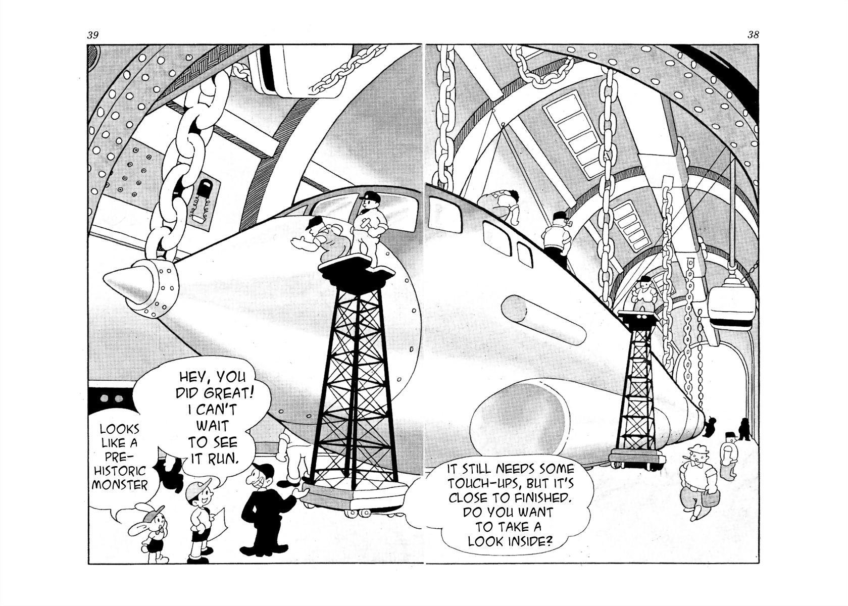 The Mysterious Underground Men The Rocket Train (Black and White) 第2页